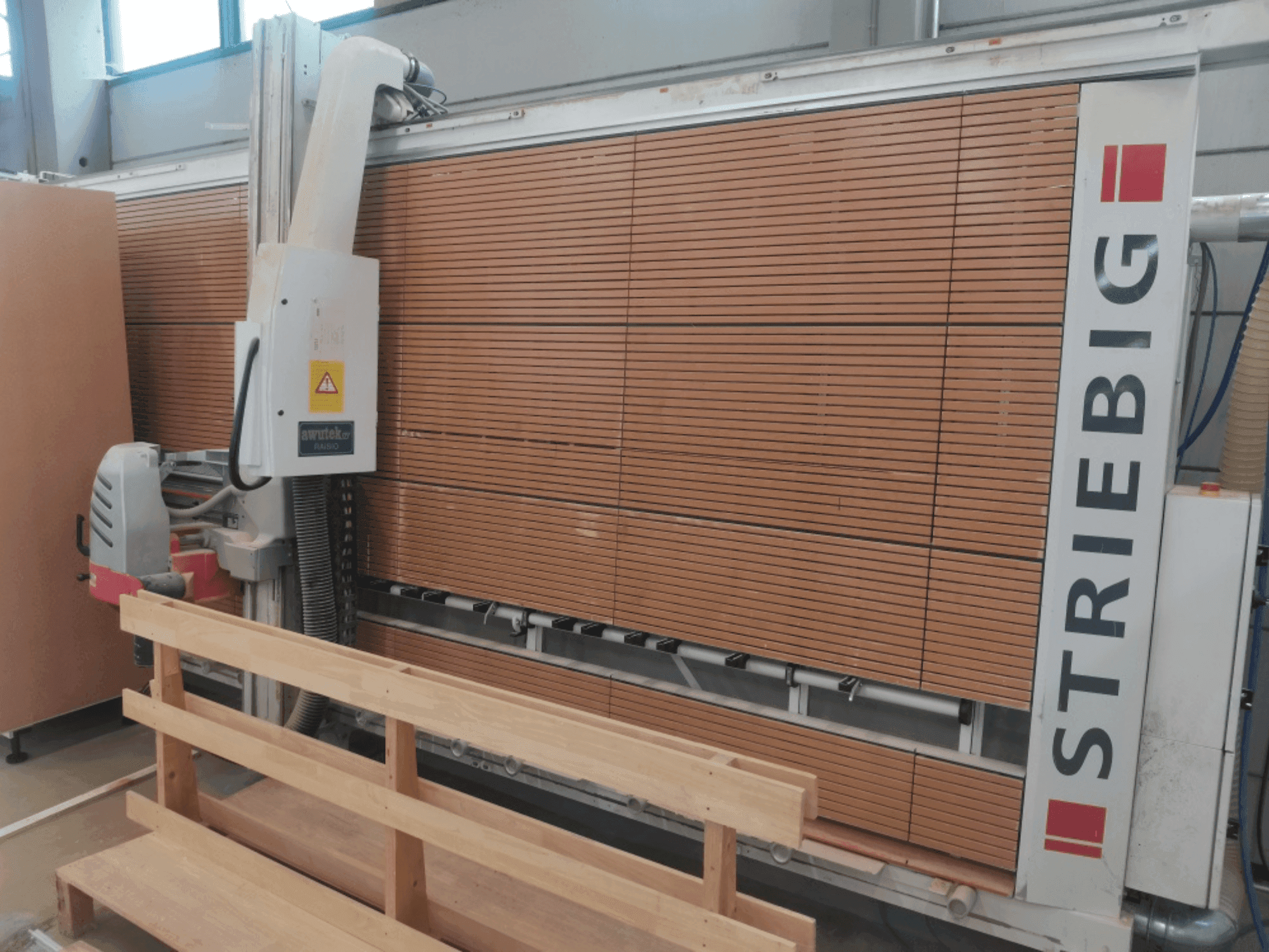 Widok z przodu maszyny STRIEBIG CONTROL 6224