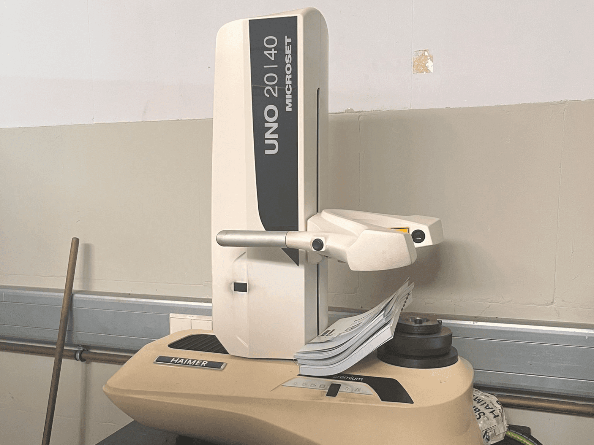 Widok z przodu maszyny HAIMER UNO 20|40