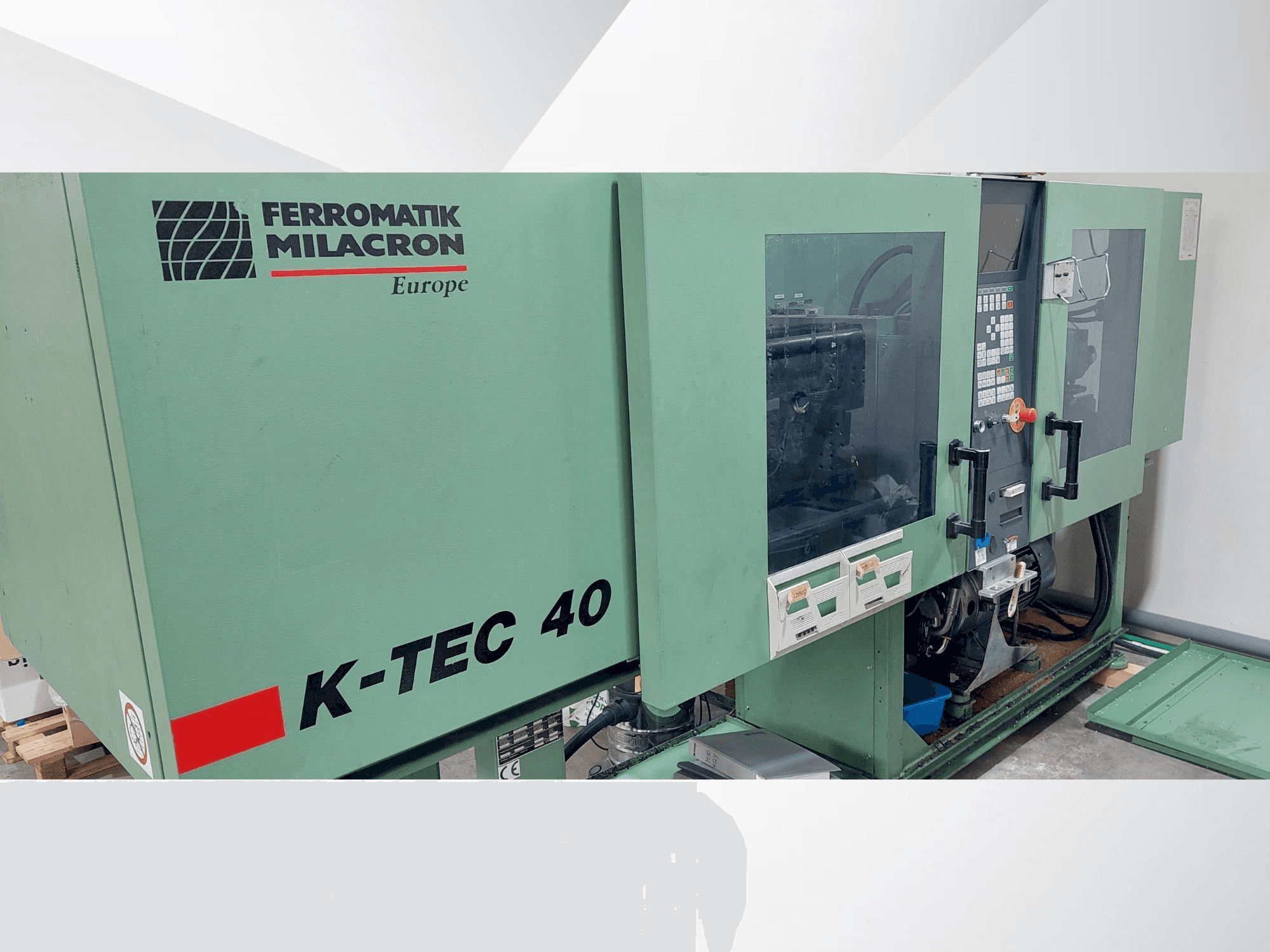 Widok z przodu maszyny FERROMATIK k-tec 40 S