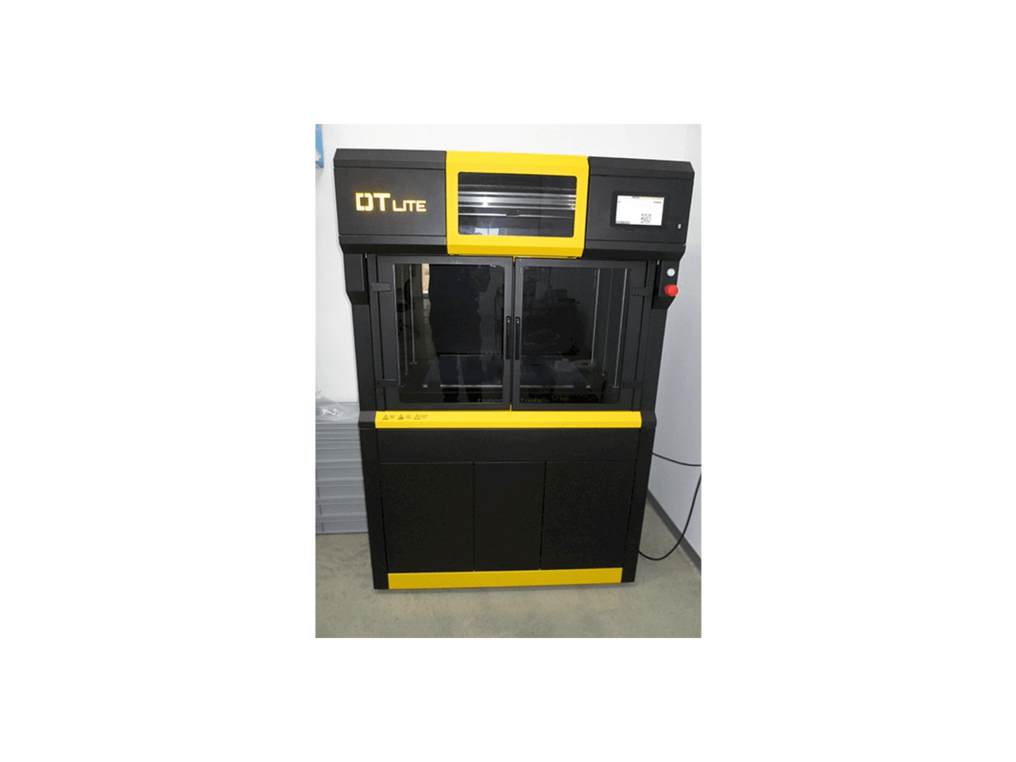 Widok z przodu maszyny Dynamical DTLITE