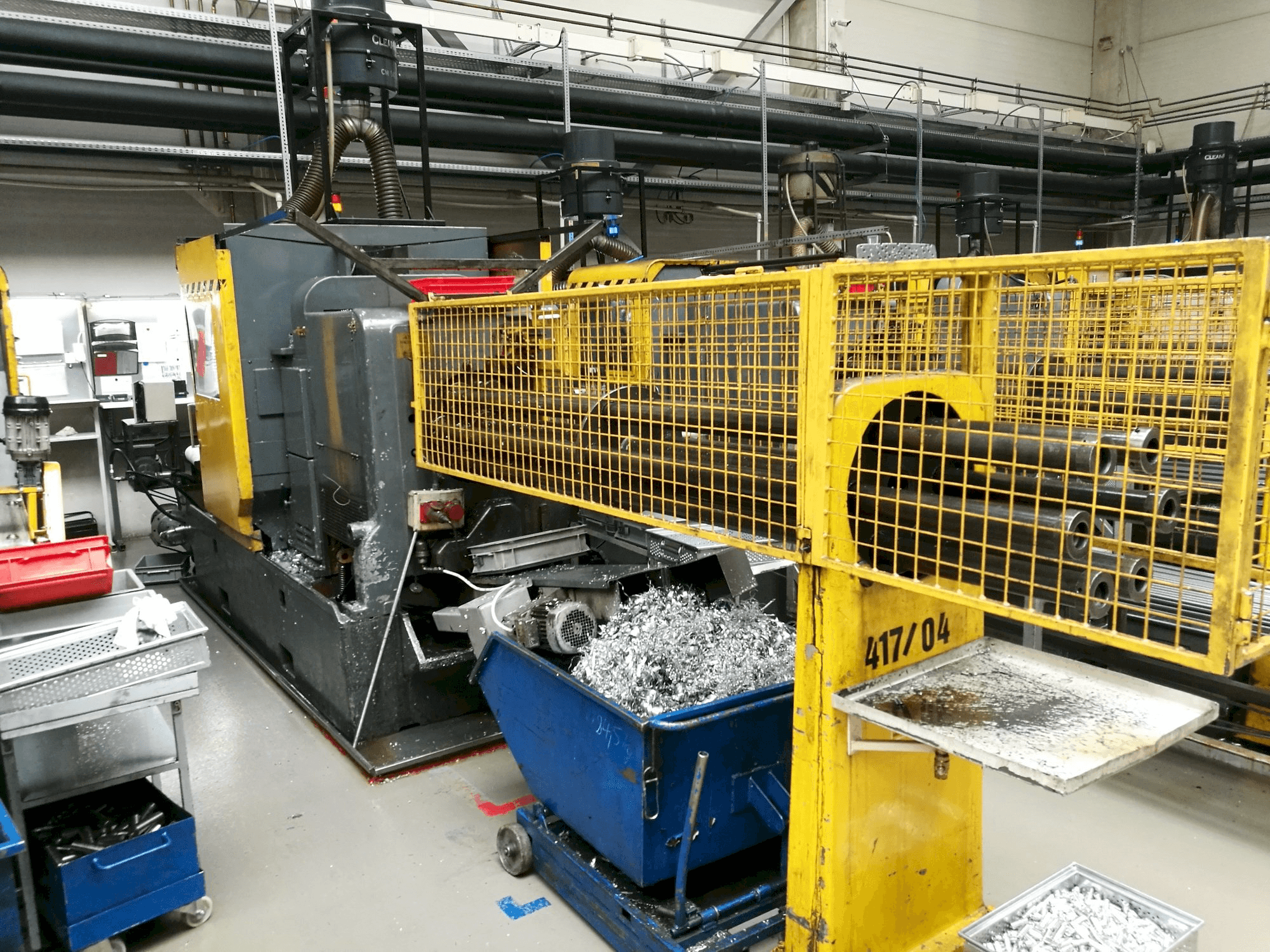 Widok z przodu maszyny Wickman 1 3/8"-6