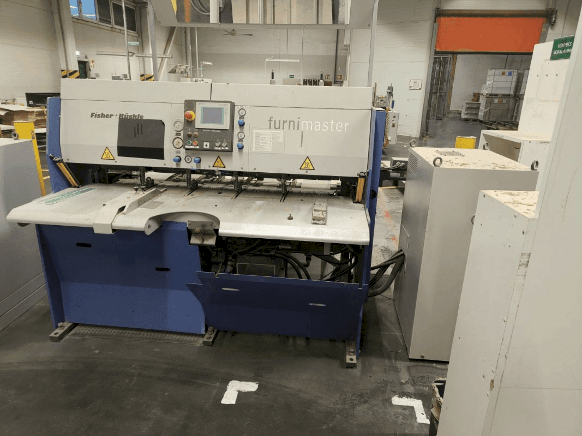 Widok z przodu maszyny FISCHER & RüCKLE FZR15 / DAR 22