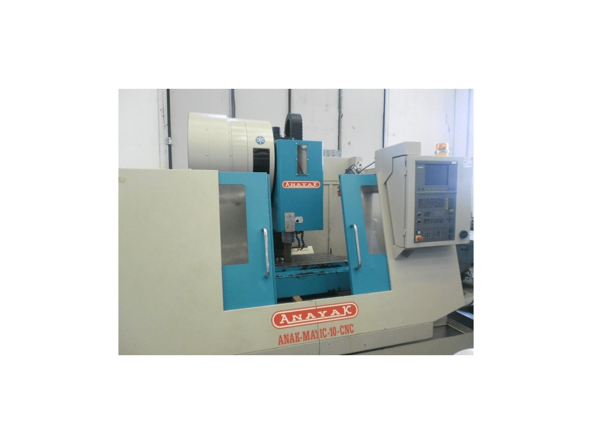 Widok lewej strony maszyny ANAYAK ANAK-MATIC 10