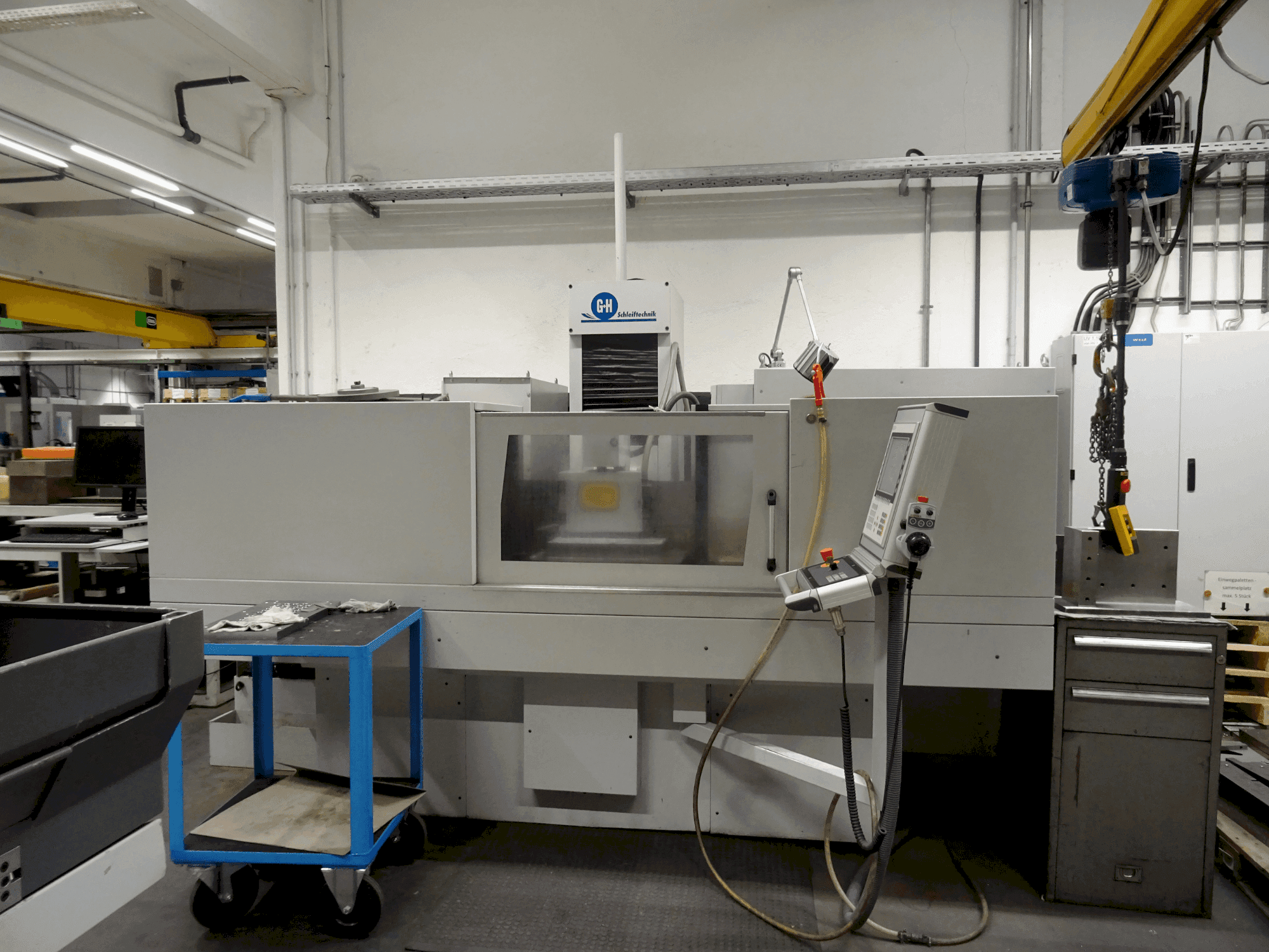 Widok z przodu maszyny GEIBEL & HOTZ FS 640 Z CB