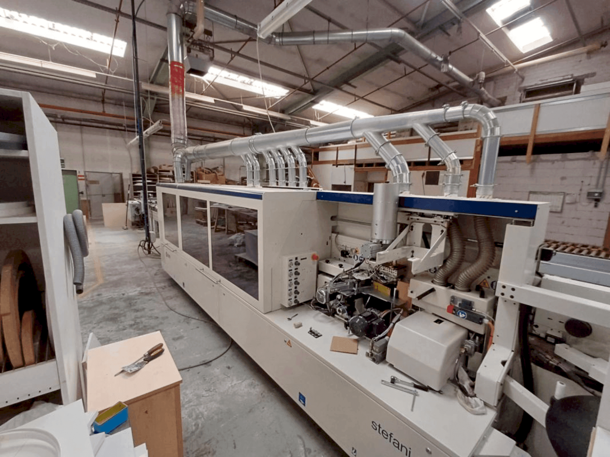 Widok z przodu maszyny SCM STEFANI MD RM