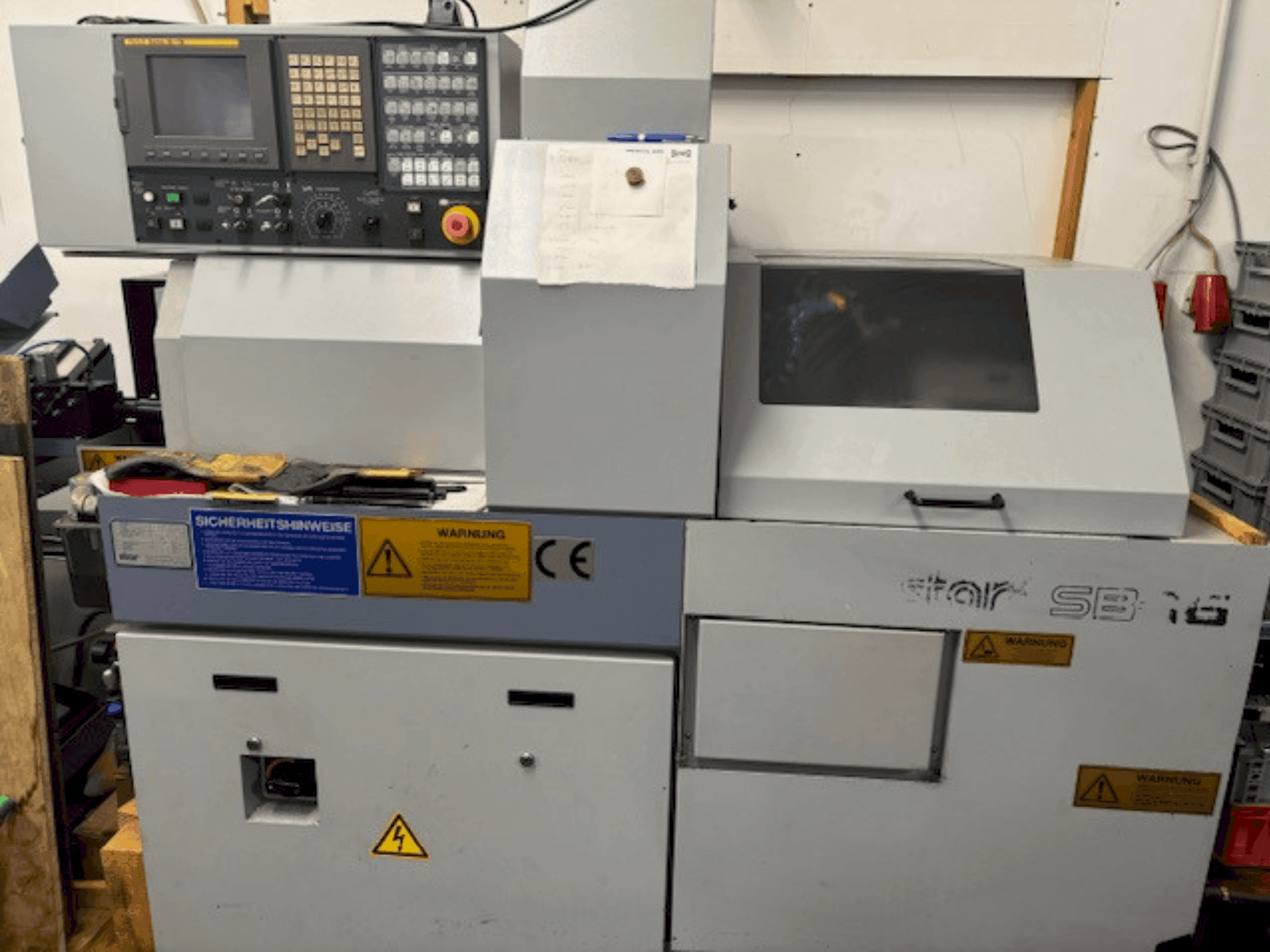 Widok z przodu maszyny Star SB-16