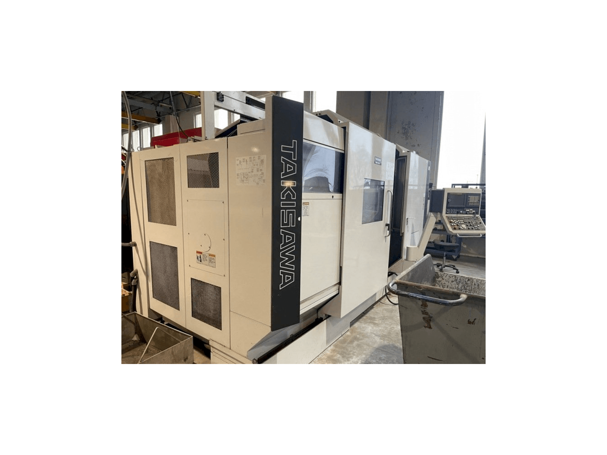 Widok z przodu maszyny Takisawa TMM250-M3