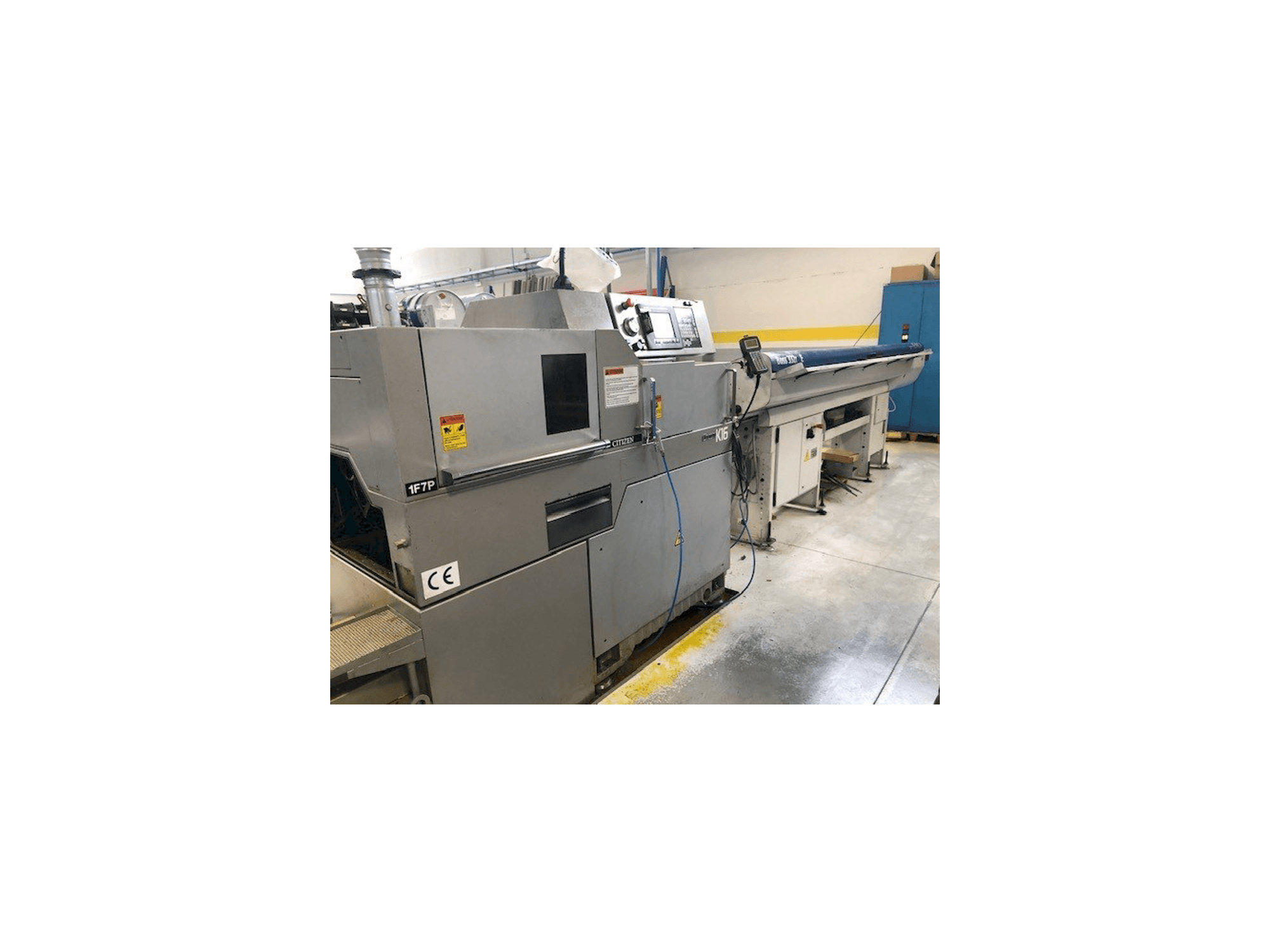 Widok z przodu maszyny Citizen K16 VIIP