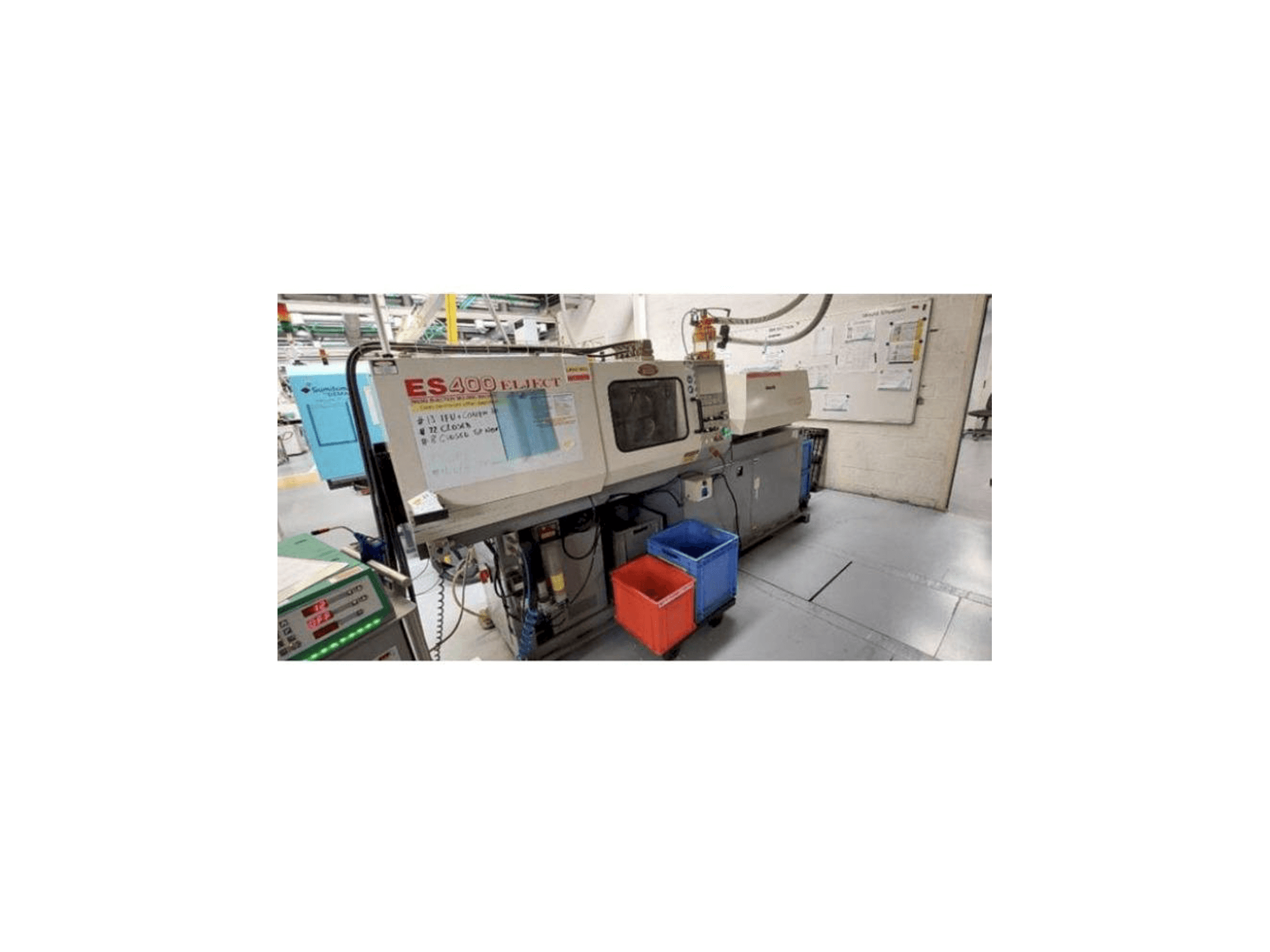 Widok z przodu maszyny Nissei ES400