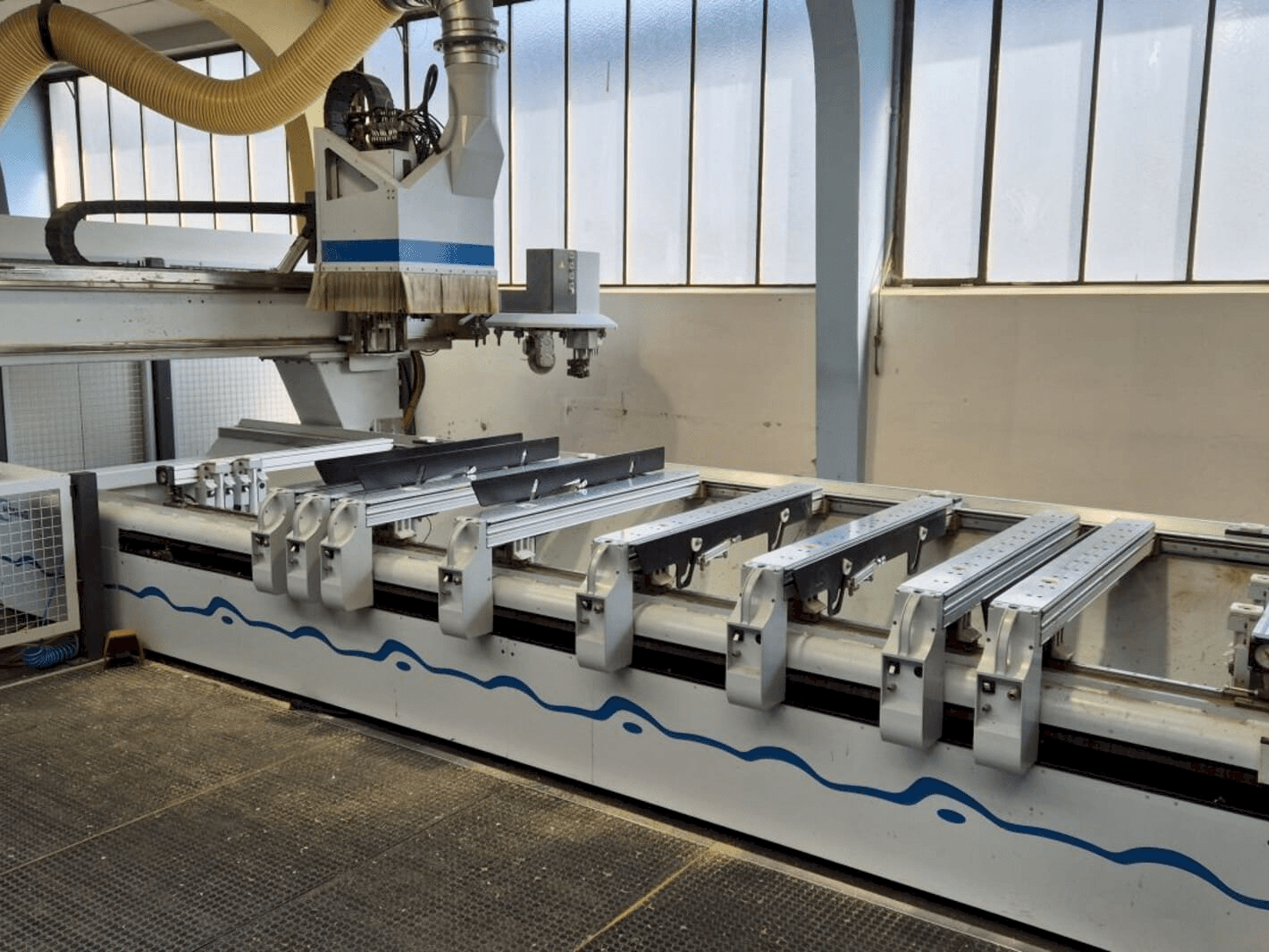 Widok z przodu maszyny HOMAG Optimat BAZ 211