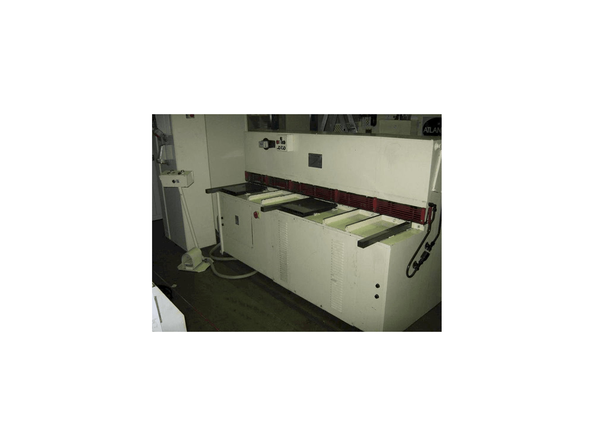 Widok z przodu maszyny GEFI LVS-2000