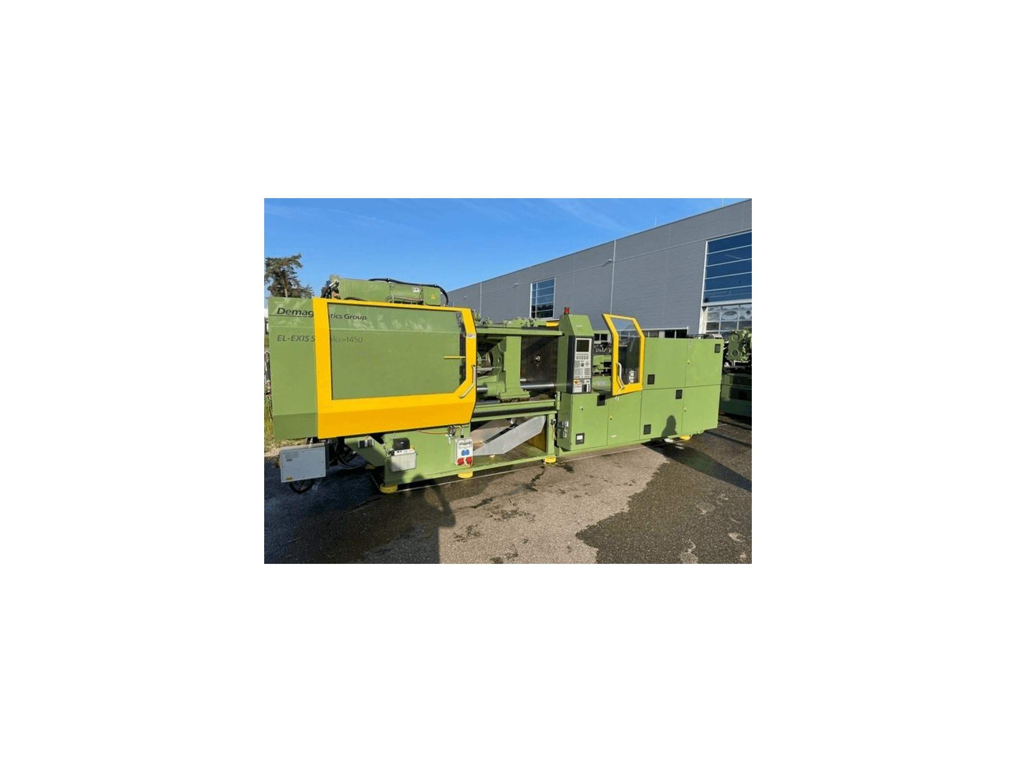 Widok z przodu maszyny DEMAG EL-Exis S 250/630-1450