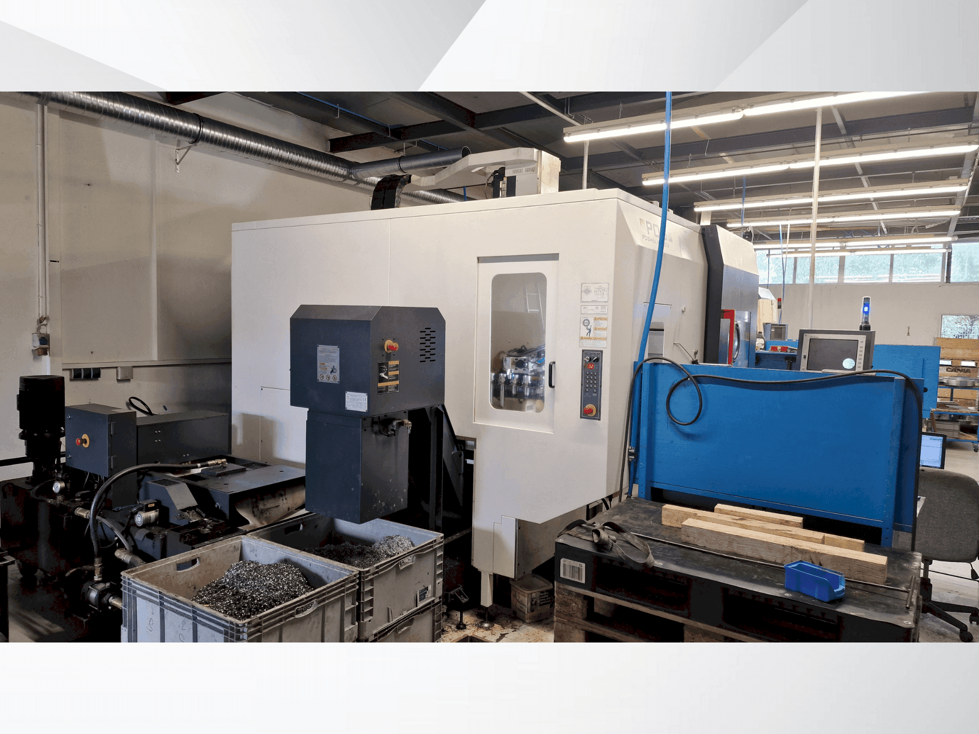 Widok z przodu maszyny POSmill H 500 U