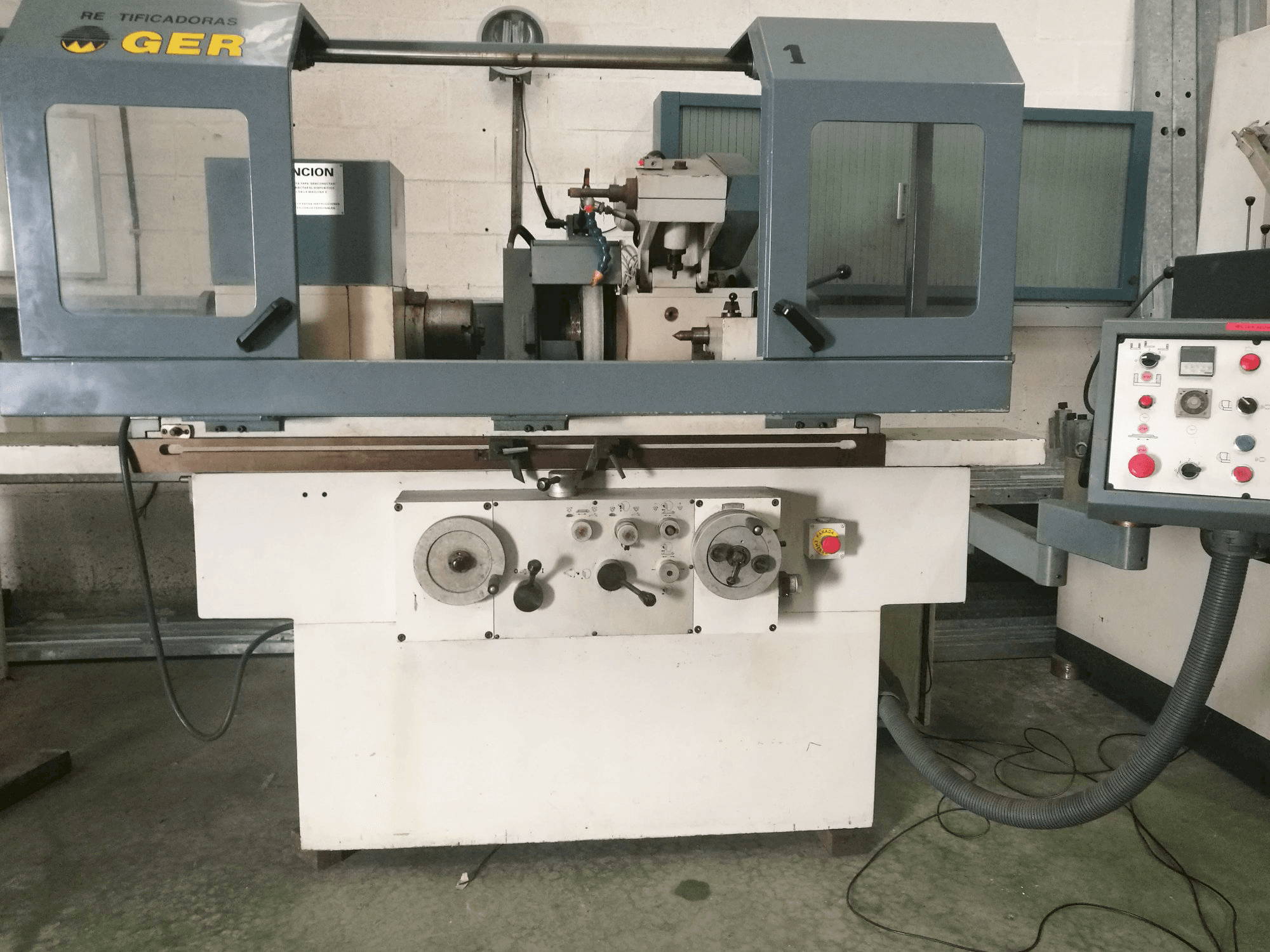 Widok z przodu maszyny GER C/600