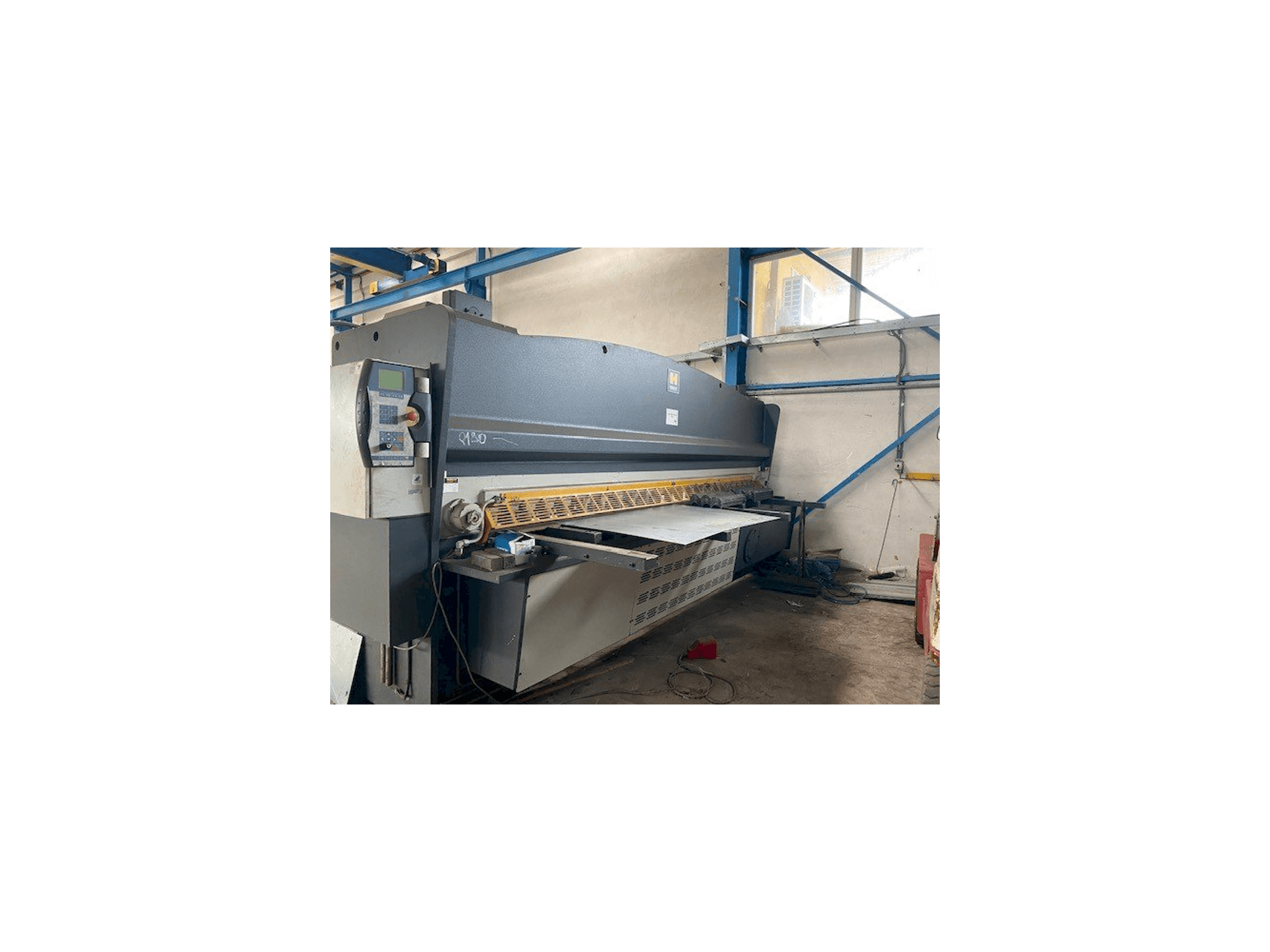 Widok z przodu maszyny HACO HSLX 4014