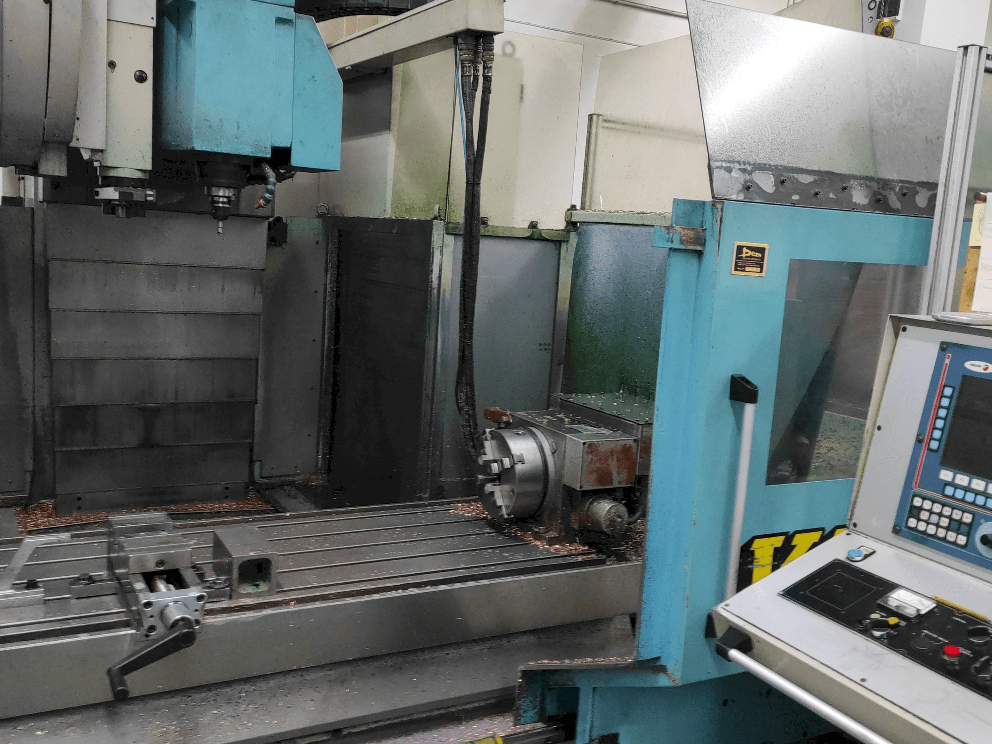 Widok z przodu maszyny ANAYAK V-1800