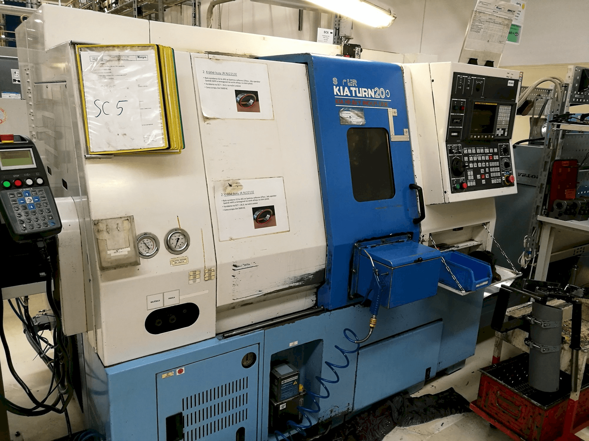 Widok z przodu maszyny Kia Super Kia Turn 200