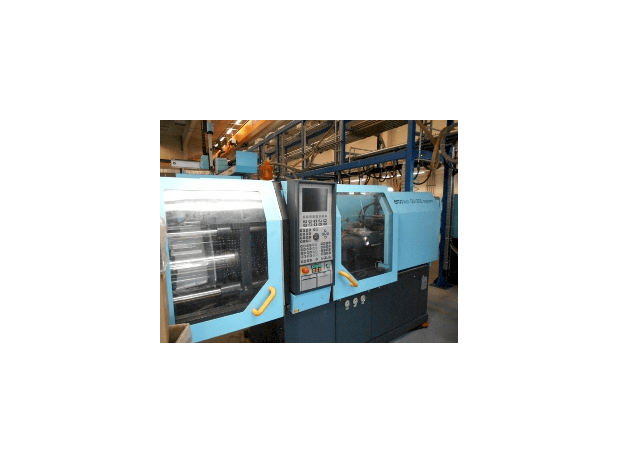 Widok z przodu maszyny DEMAG Ergotech 50 - 200 System