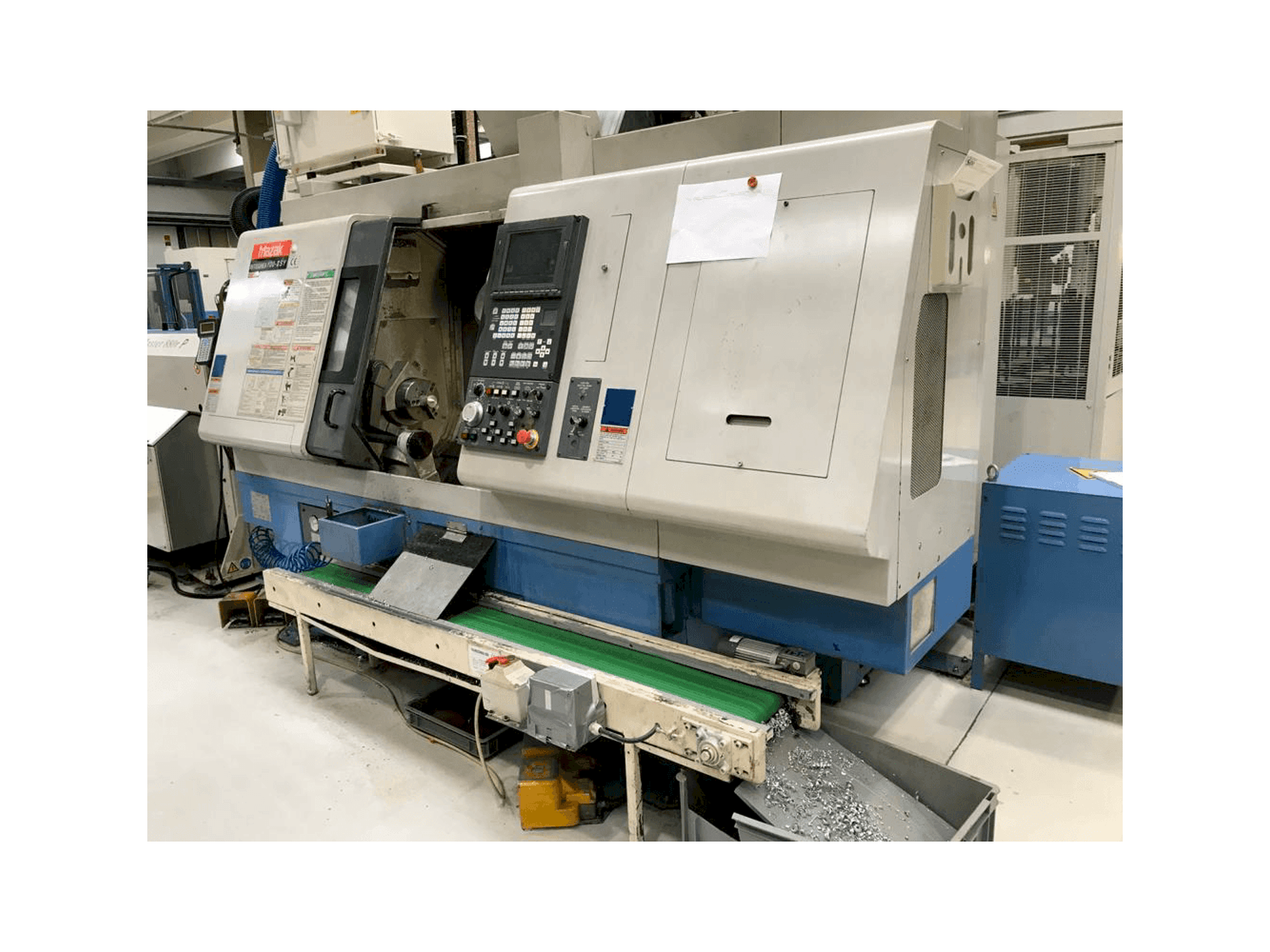 Widok z przodu maszyny Mazak Integrex 100 II SY