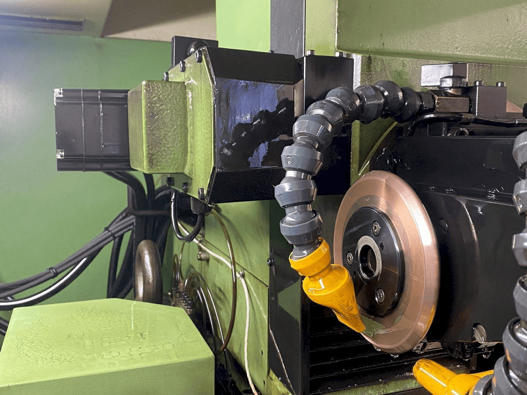 Obszar pracy maszyny VOLLMER QW72 P