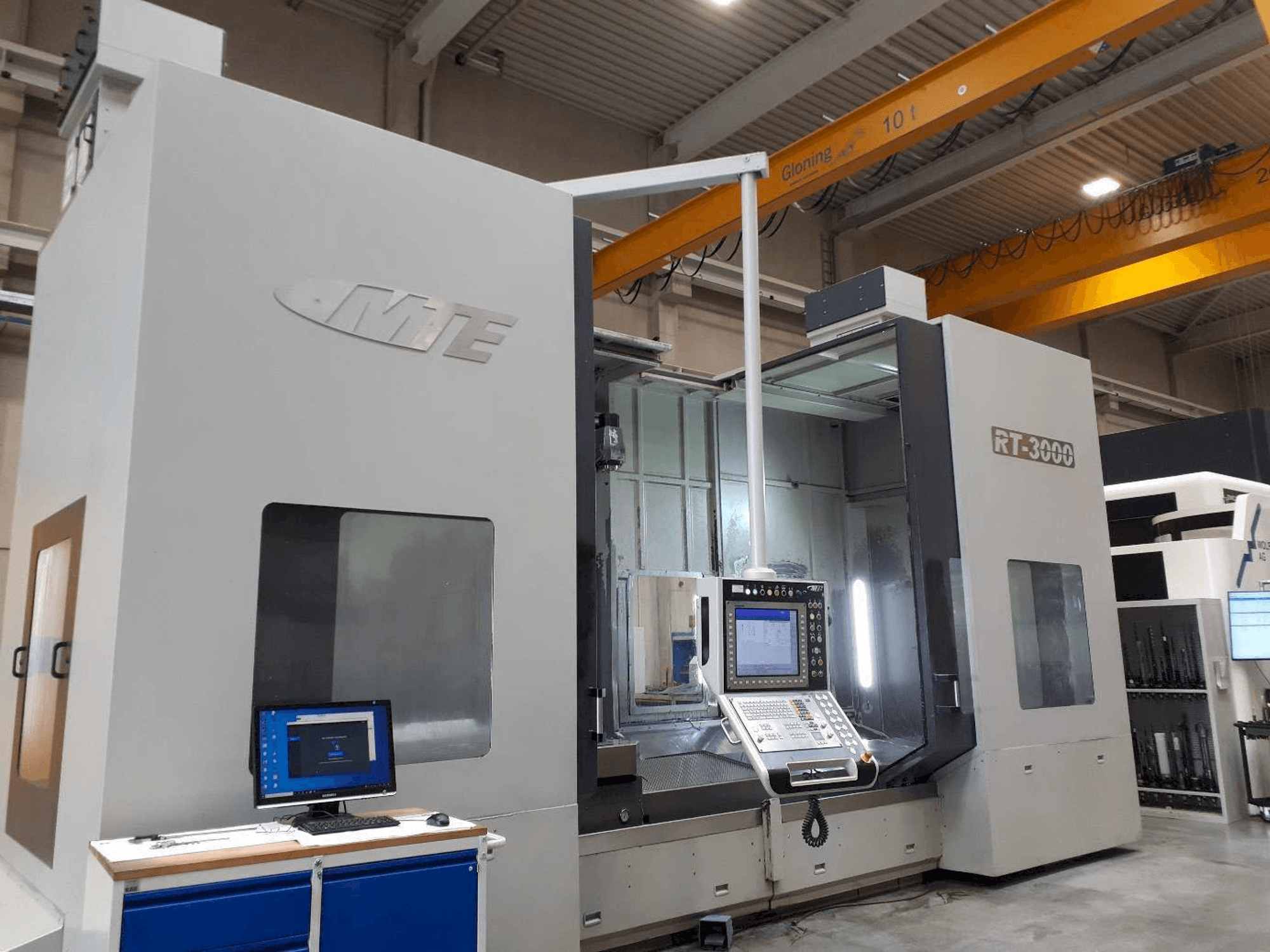 Widok z przodu maszyny MTE RT - 3000