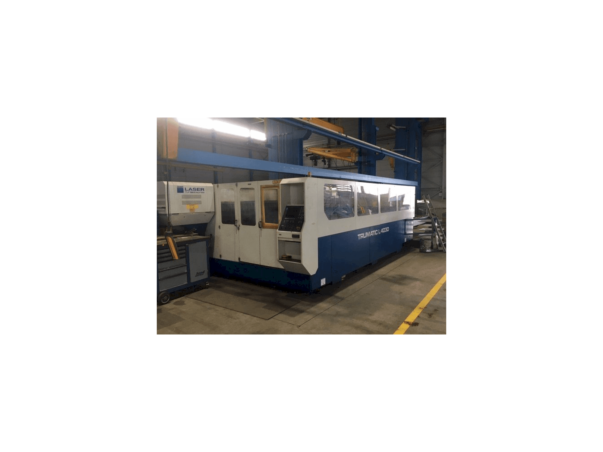 Widok z przodu maszyny Trumpf Trumatic L4030