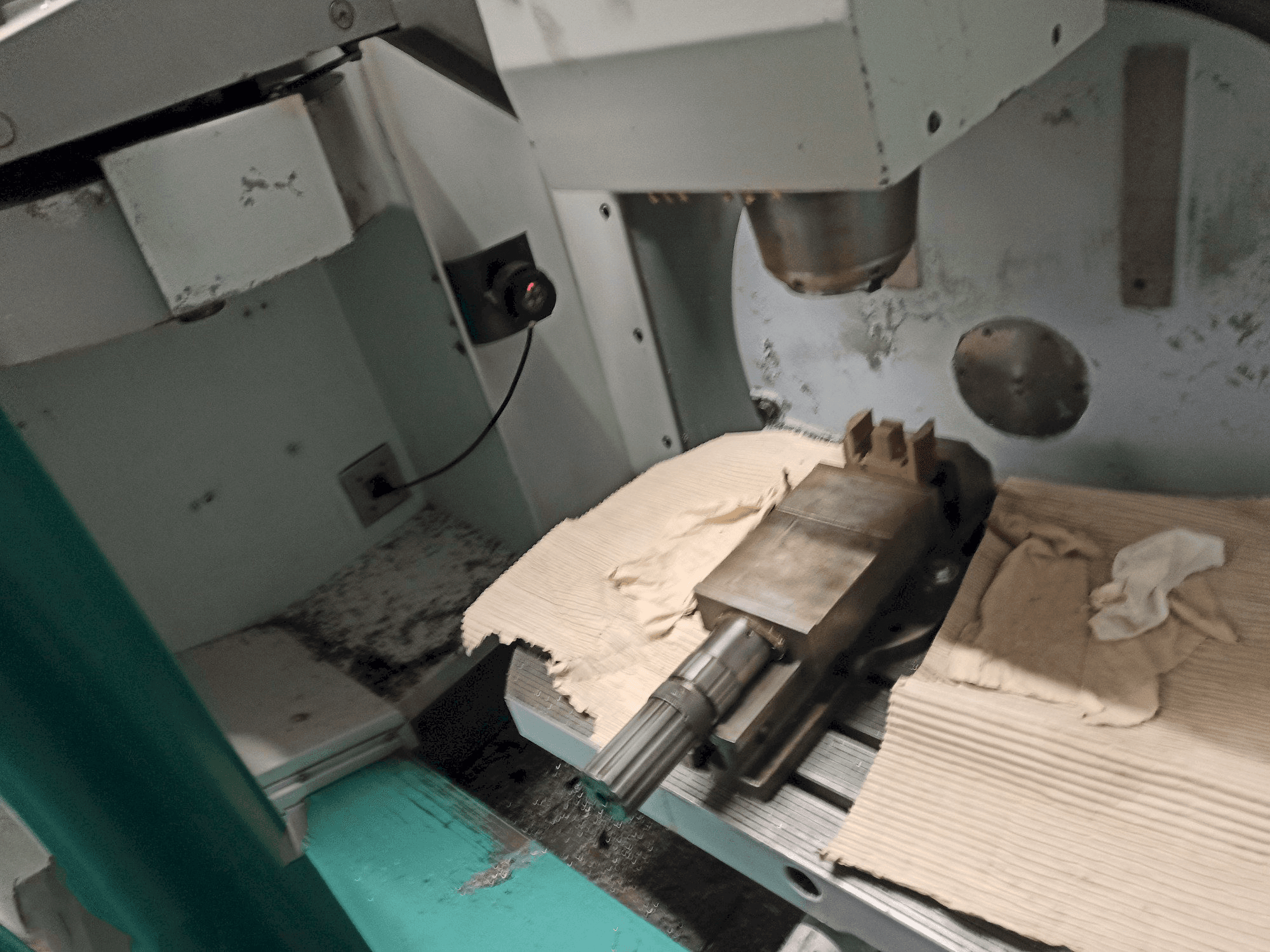 Obszar pracy maszyny DECKEL MAHO DMU 50 T