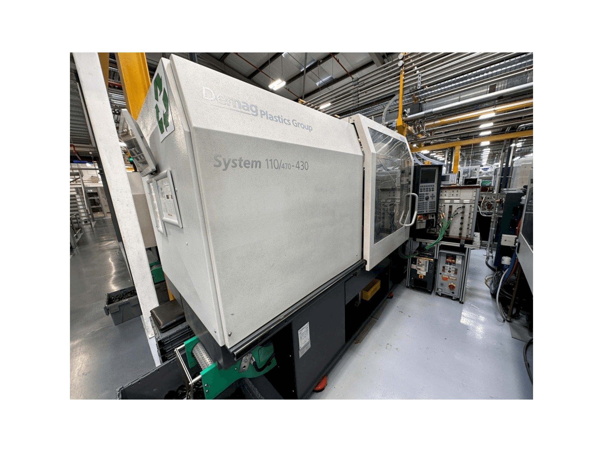 Widok z przodu maszyny DEMAG System 110/470-430