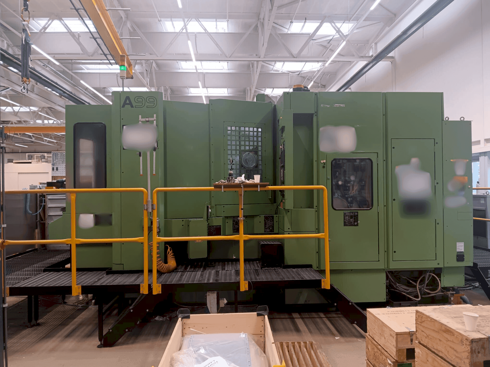 Widok z przodu maszyny Makino A99-A188