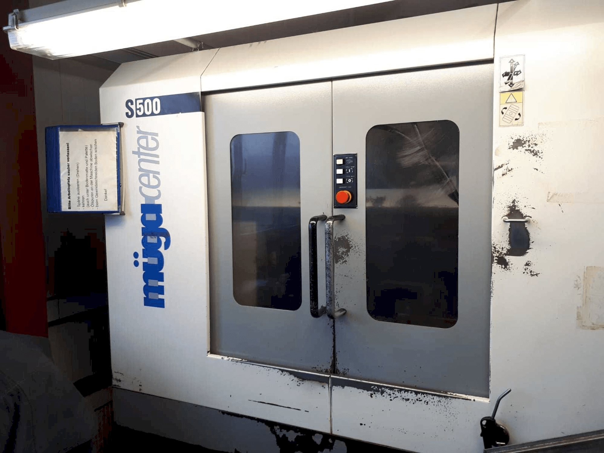 Widok z przodu maszyny Muga S500