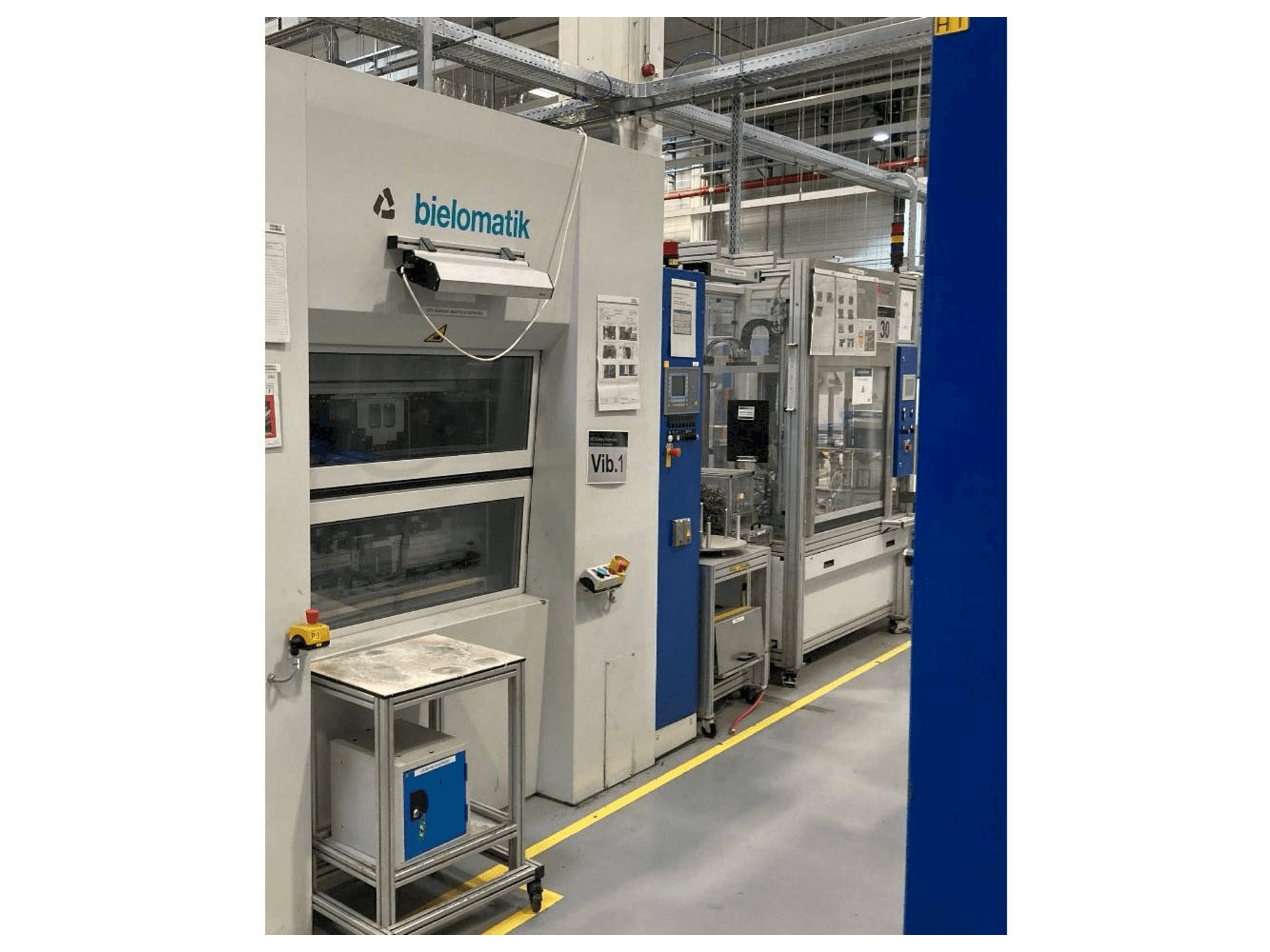 Widok z przodu maszyny bielomatik K3216