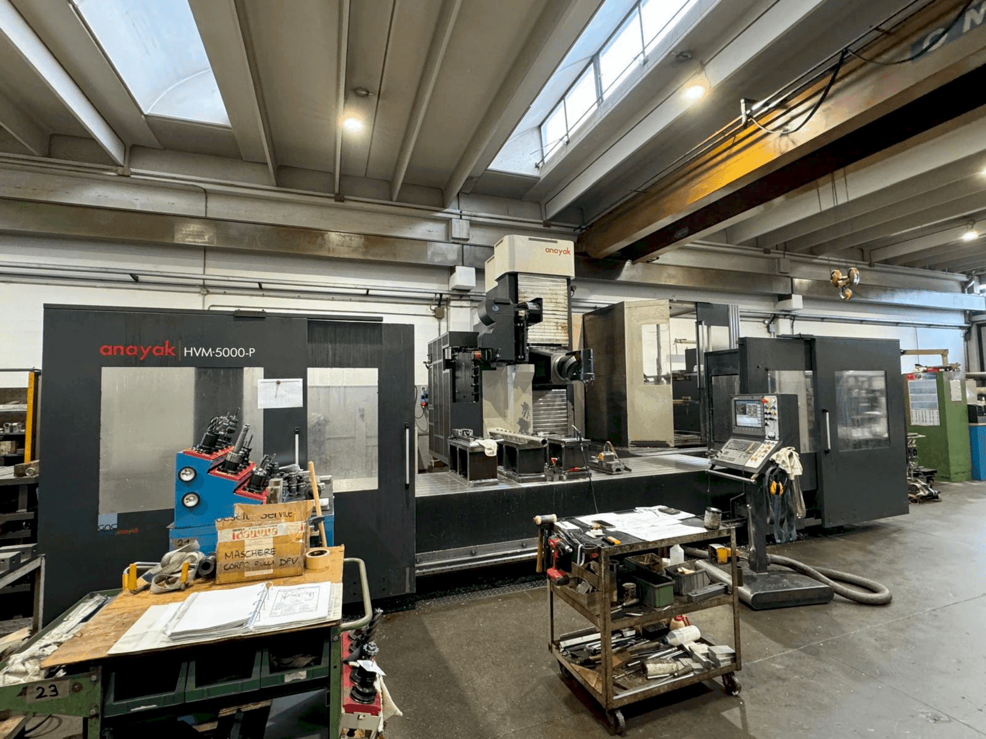 Widok z przodu maszyny ANAYAK HVM 5000P