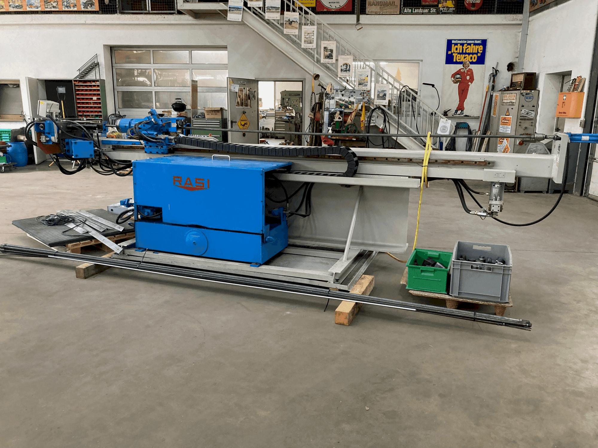 Widok z przodu maszyny Rasi S80.2 V3