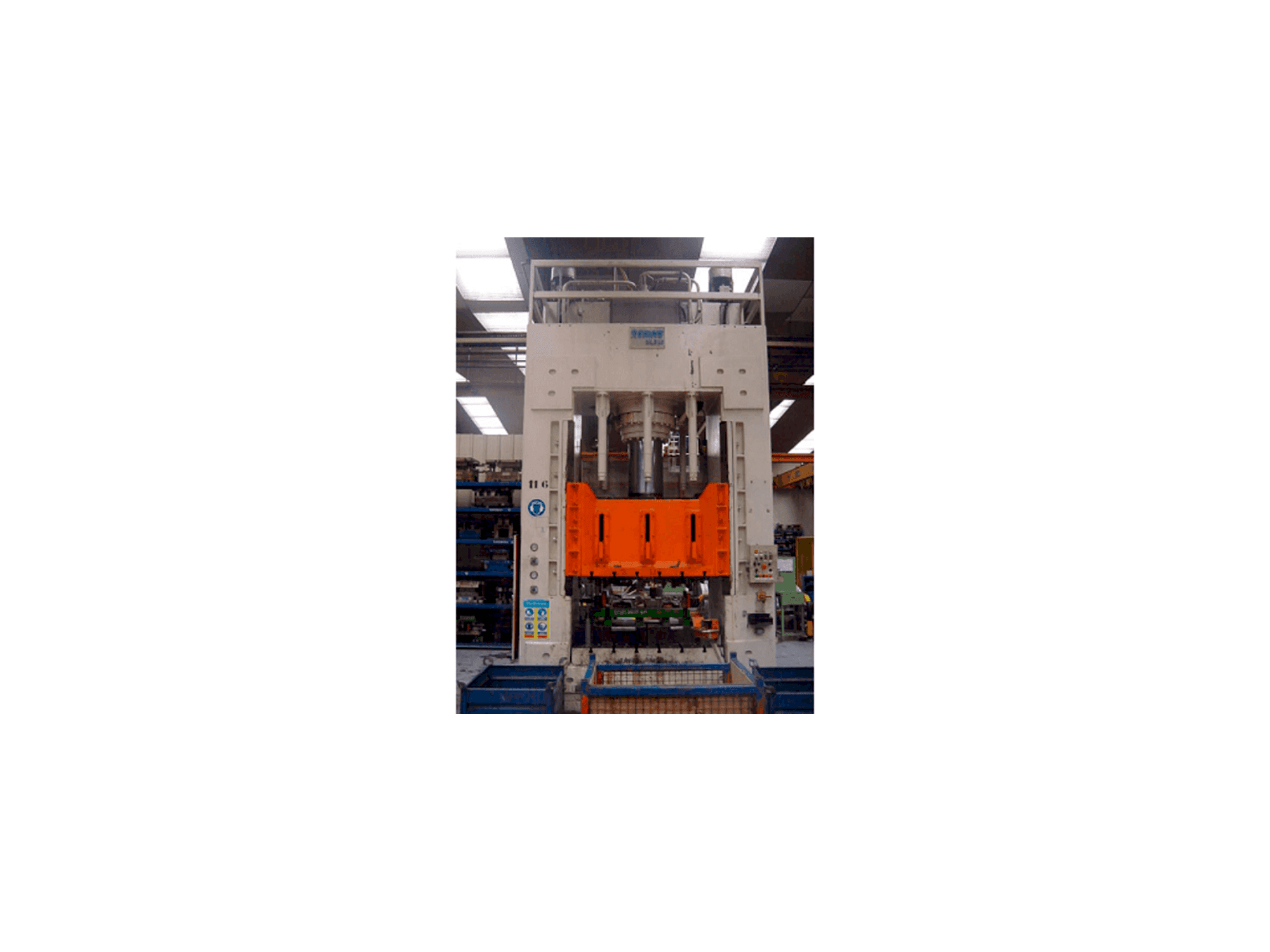 Widok z przodu maszyny REHINE 91/A300