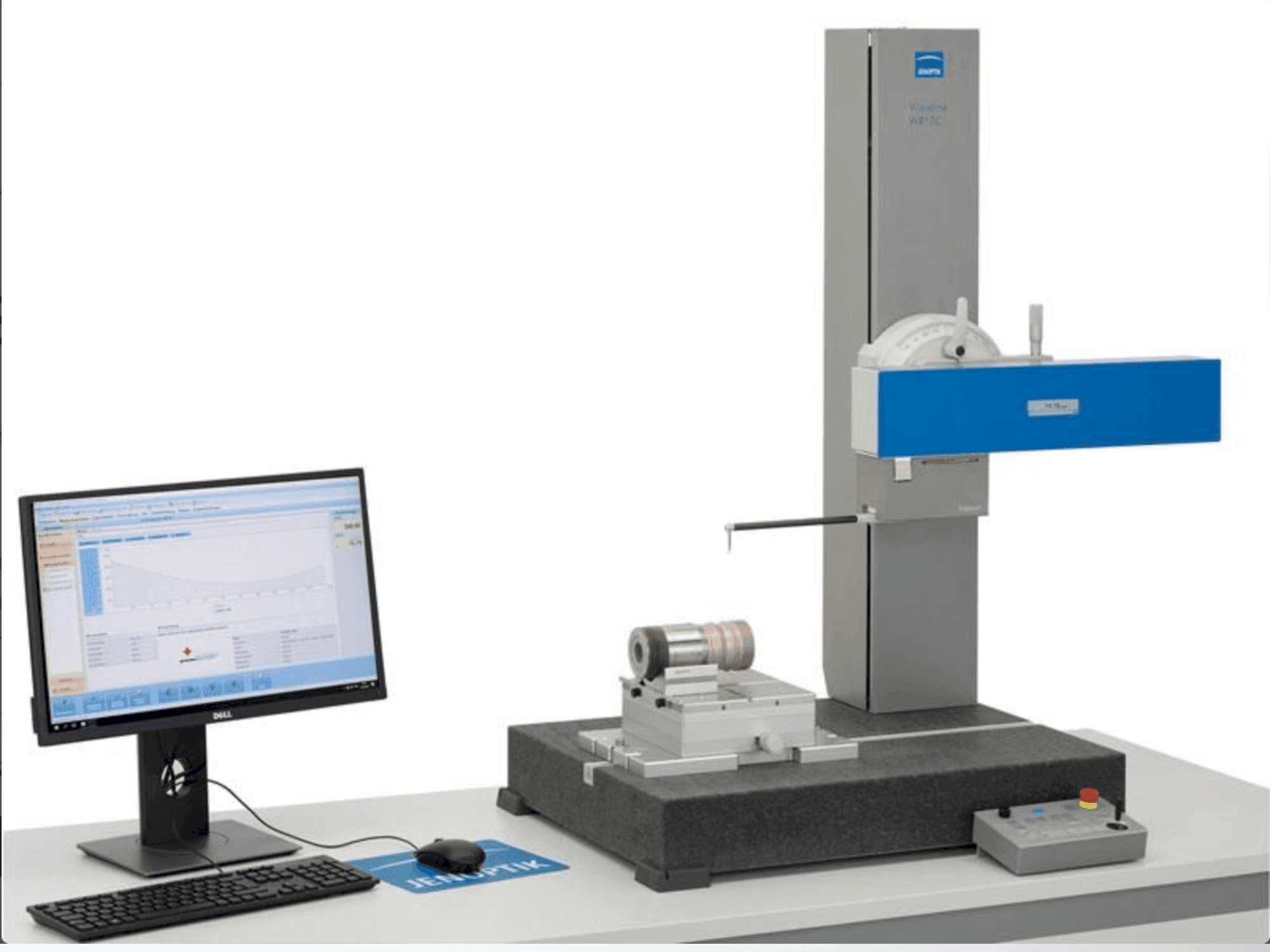 Widok z przodu maszyny JENOPTIK HOMMEL ETAMIC T8000 Wavemove