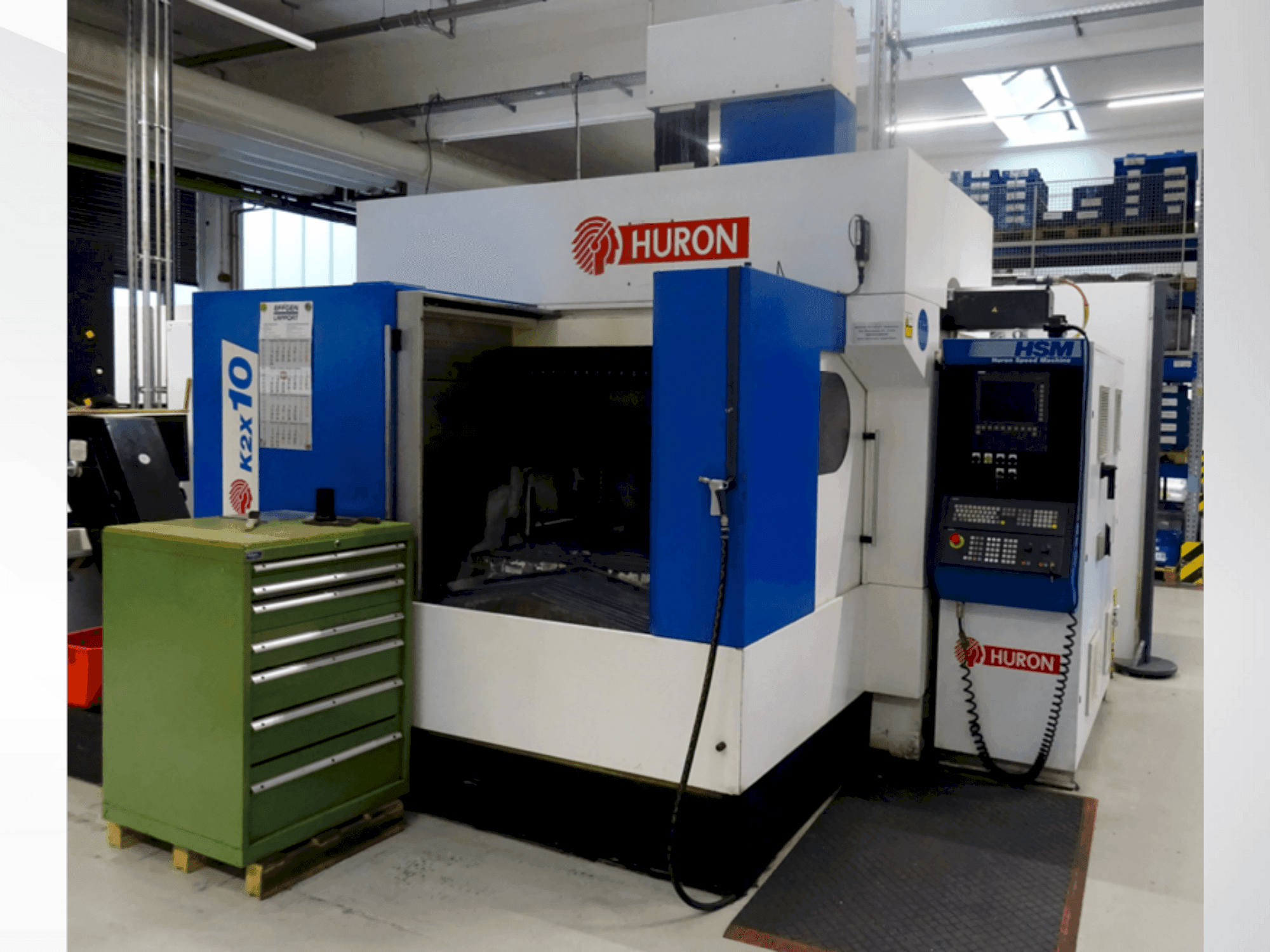 Widok z przodu maszyny Huron K2X 10