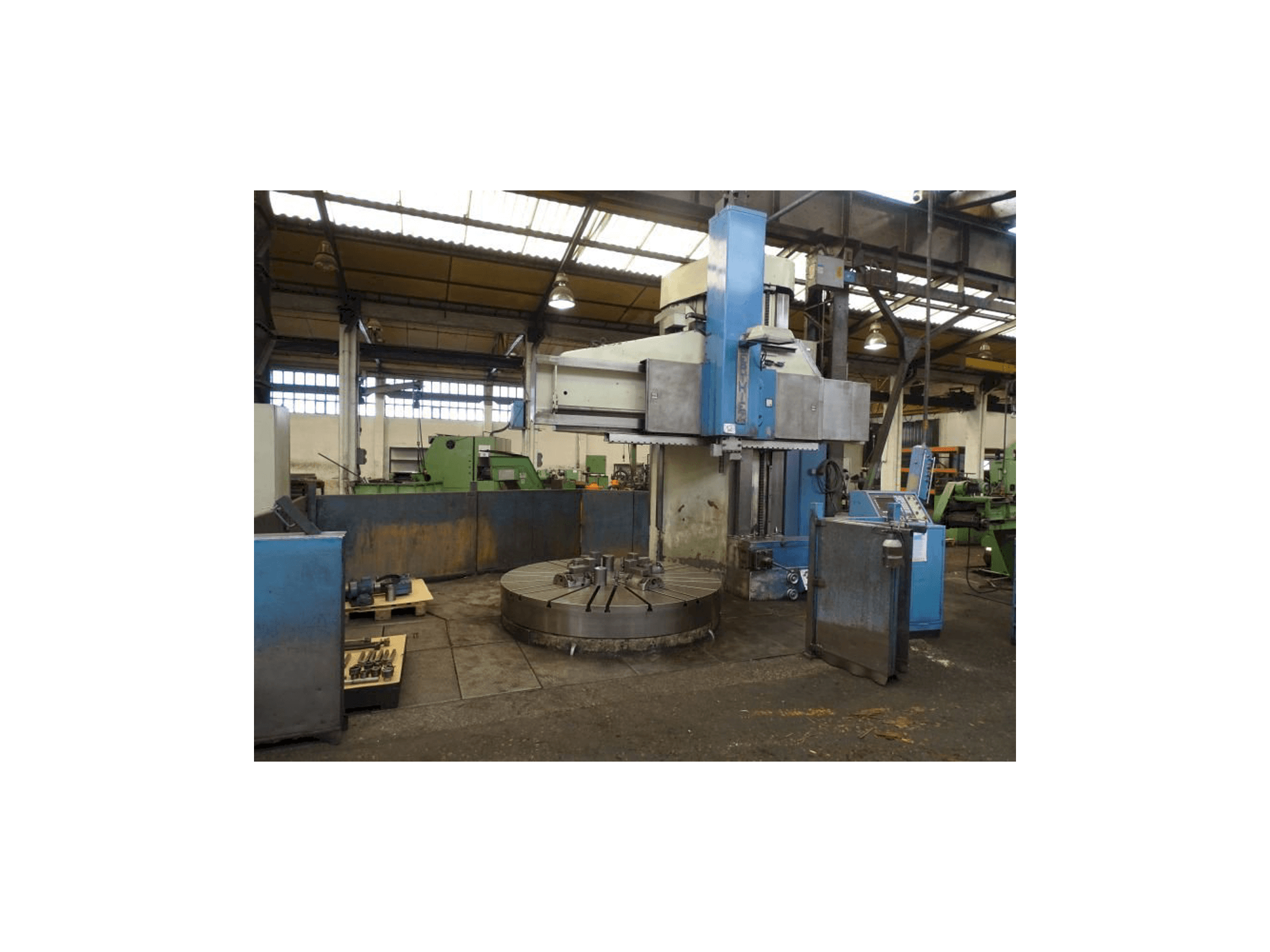 Widok z przodu maszyny Berthiez BM 225