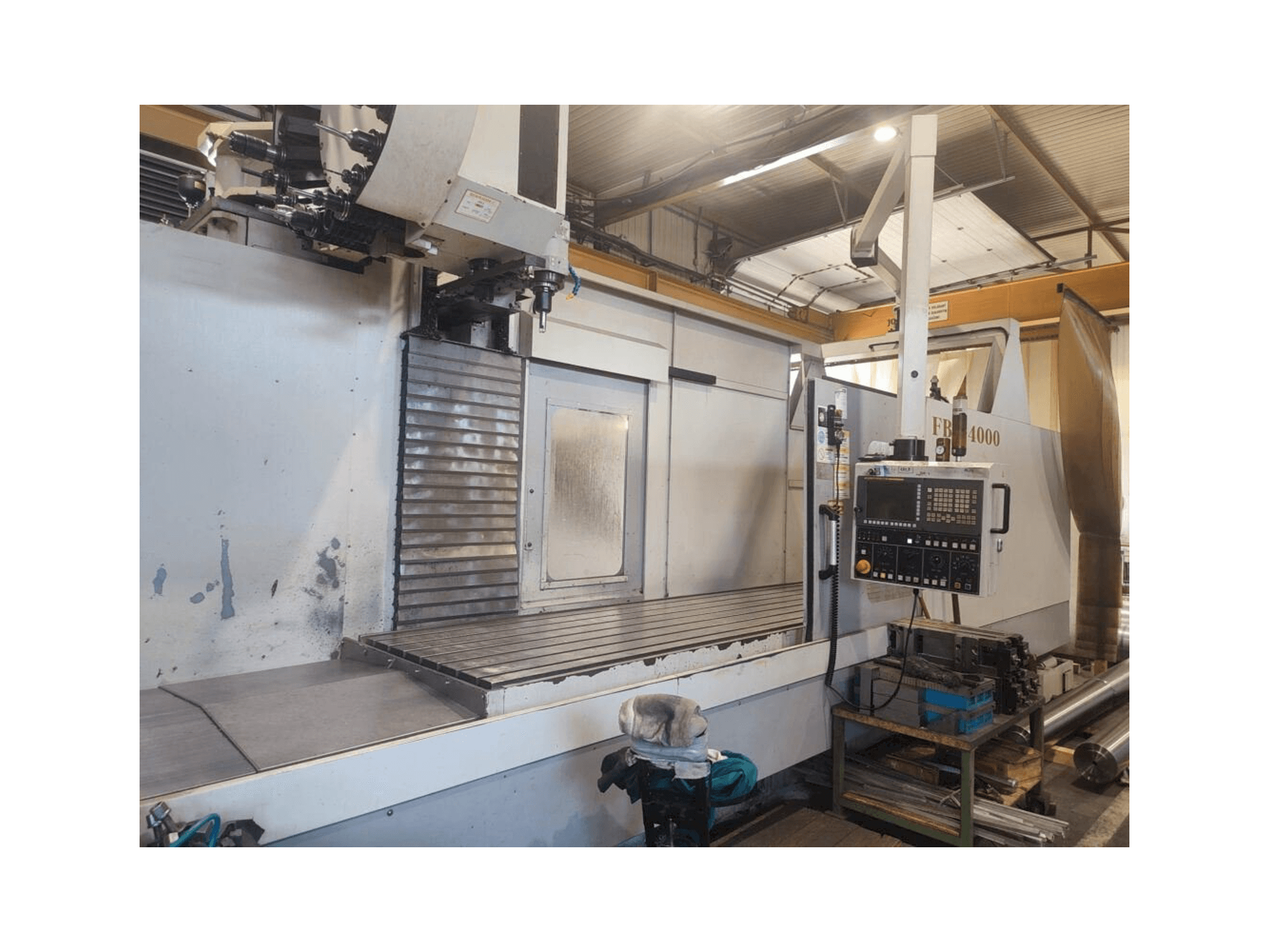 Widok z przodu maszyny Eumach FBE-4000