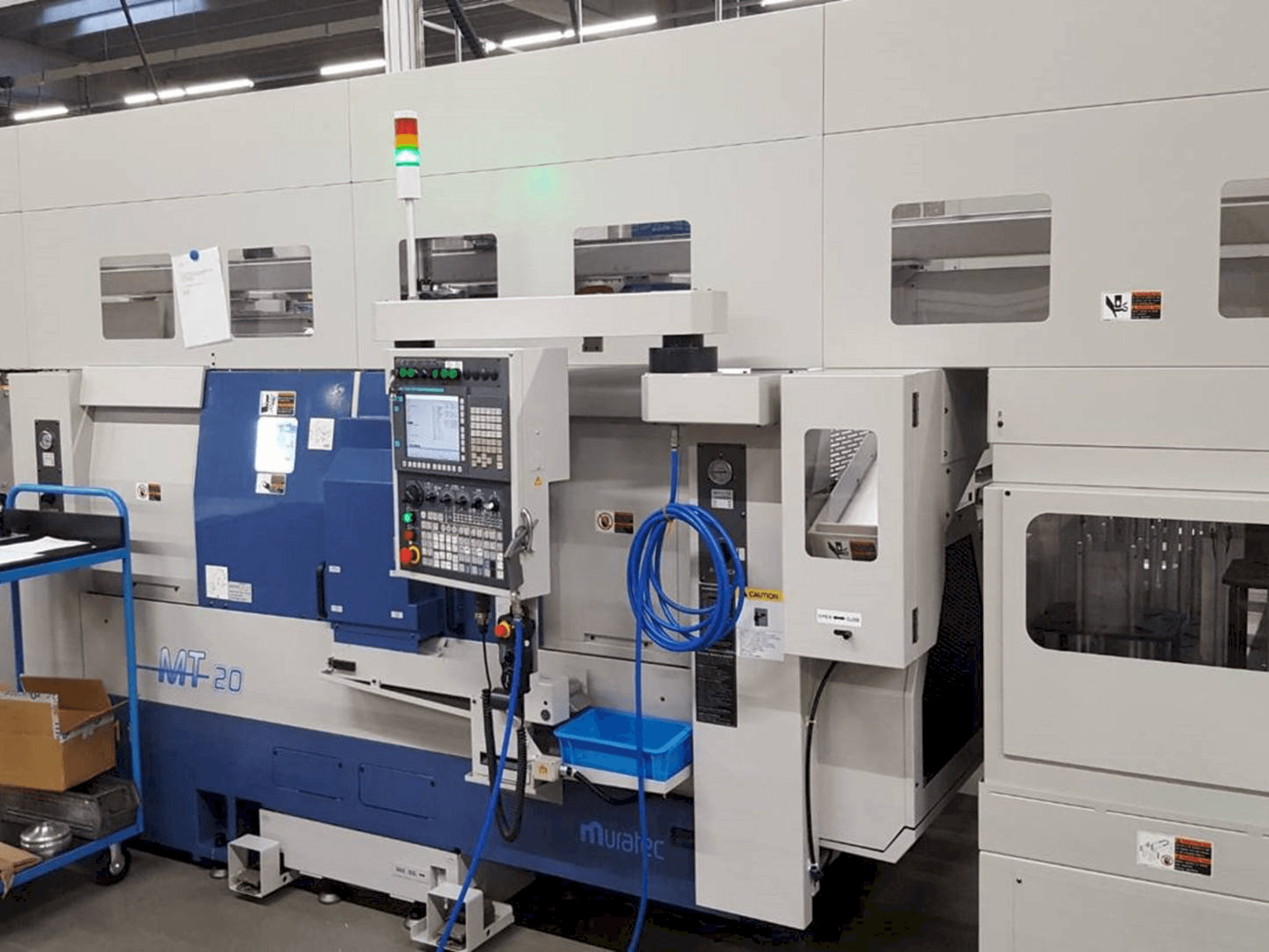 Widok z przodu maszyny Muratec MT 20 GYMC