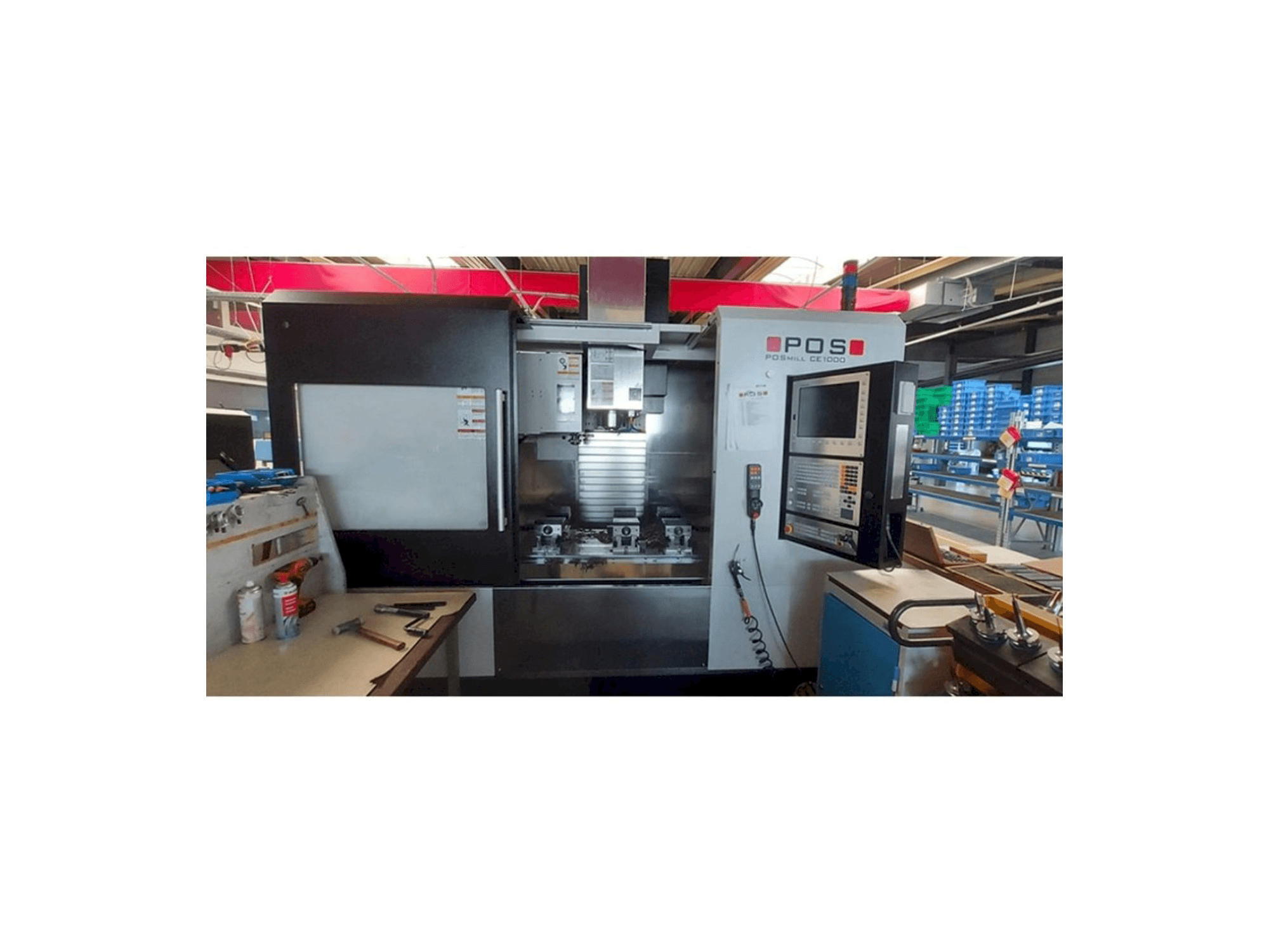 Widok z przodu maszyny POSmill CE 1000