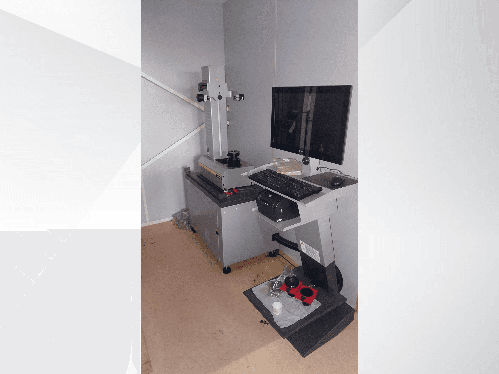 Widok z przodu maszyny Zoller Smile 600/4