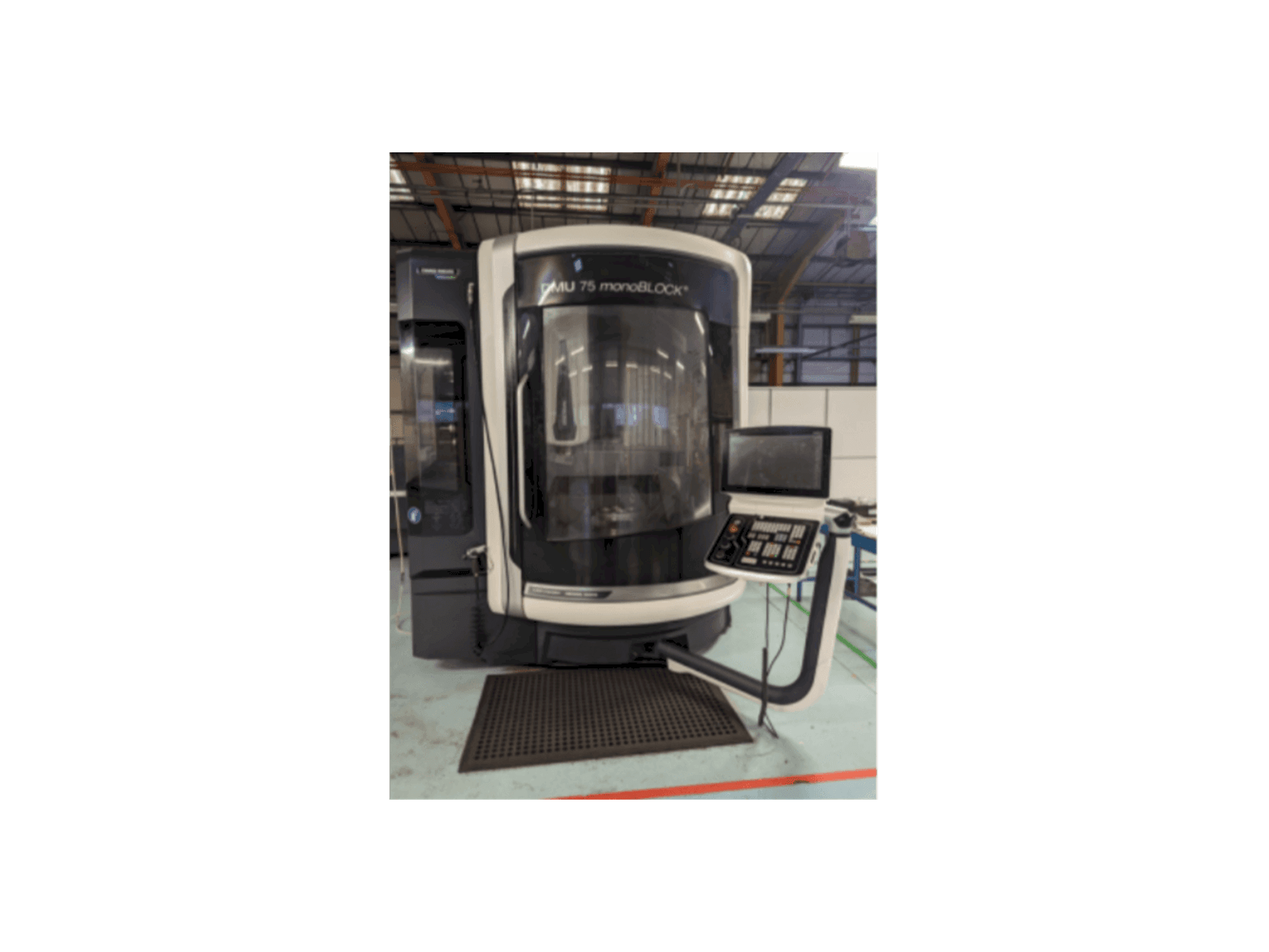 Widok lewej strony maszyny DMG MORI DMU 75 Monoblock