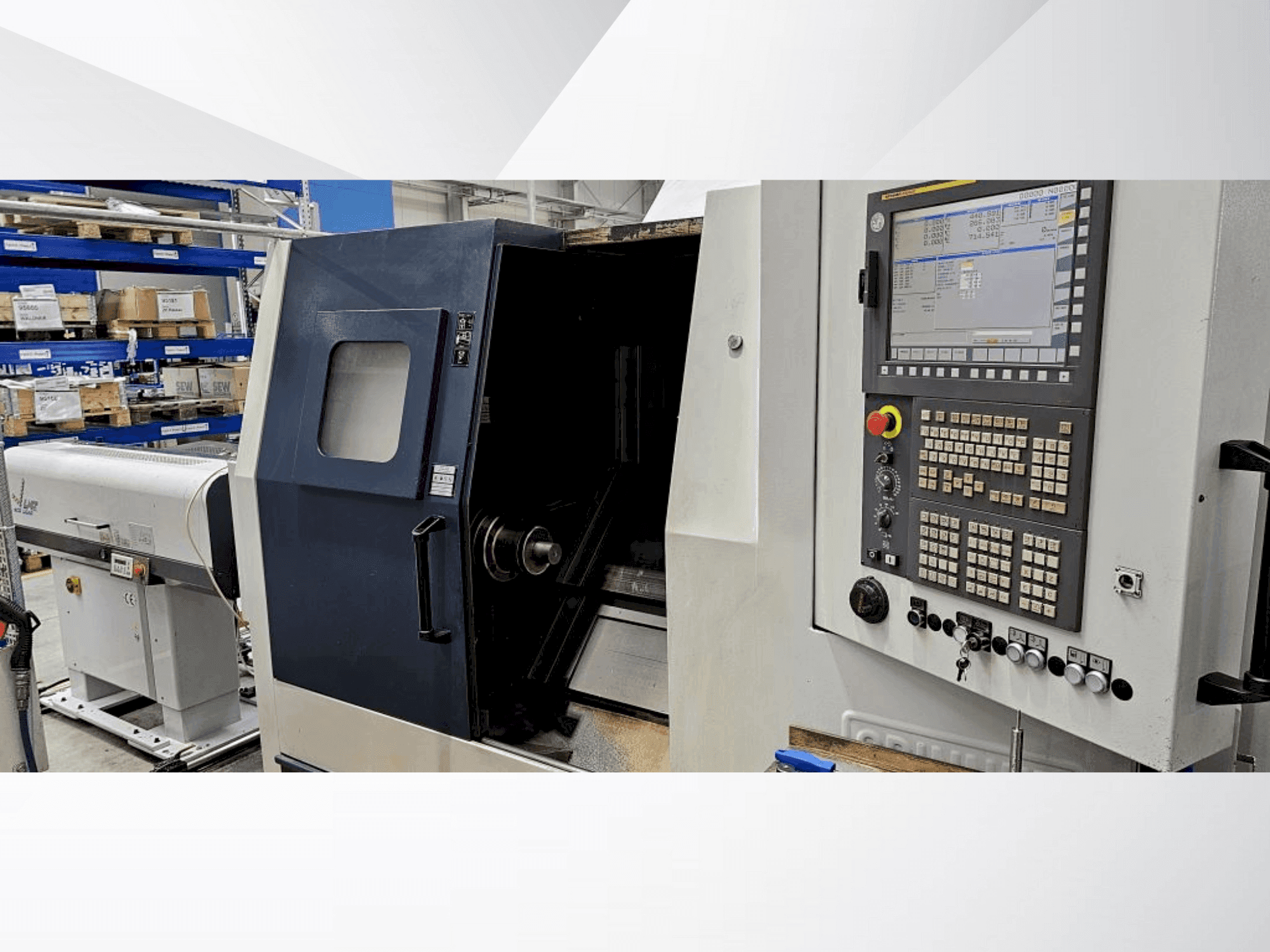 Widok z przodu maszyny SPINNER TC600