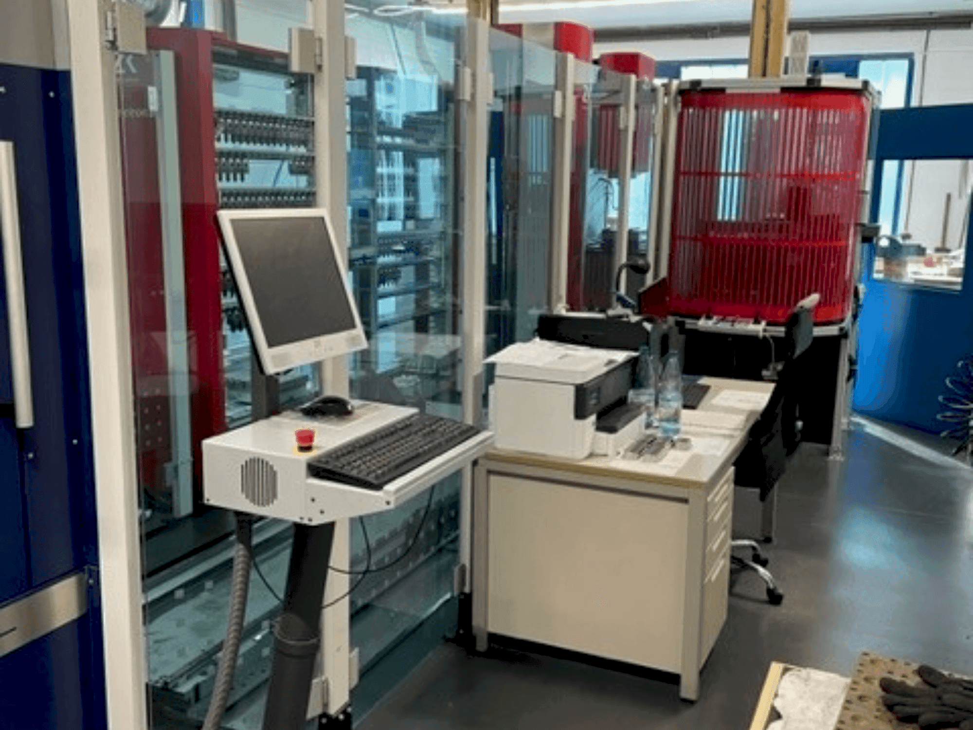 Widok z przodu maszyny ZK GENIUS 700