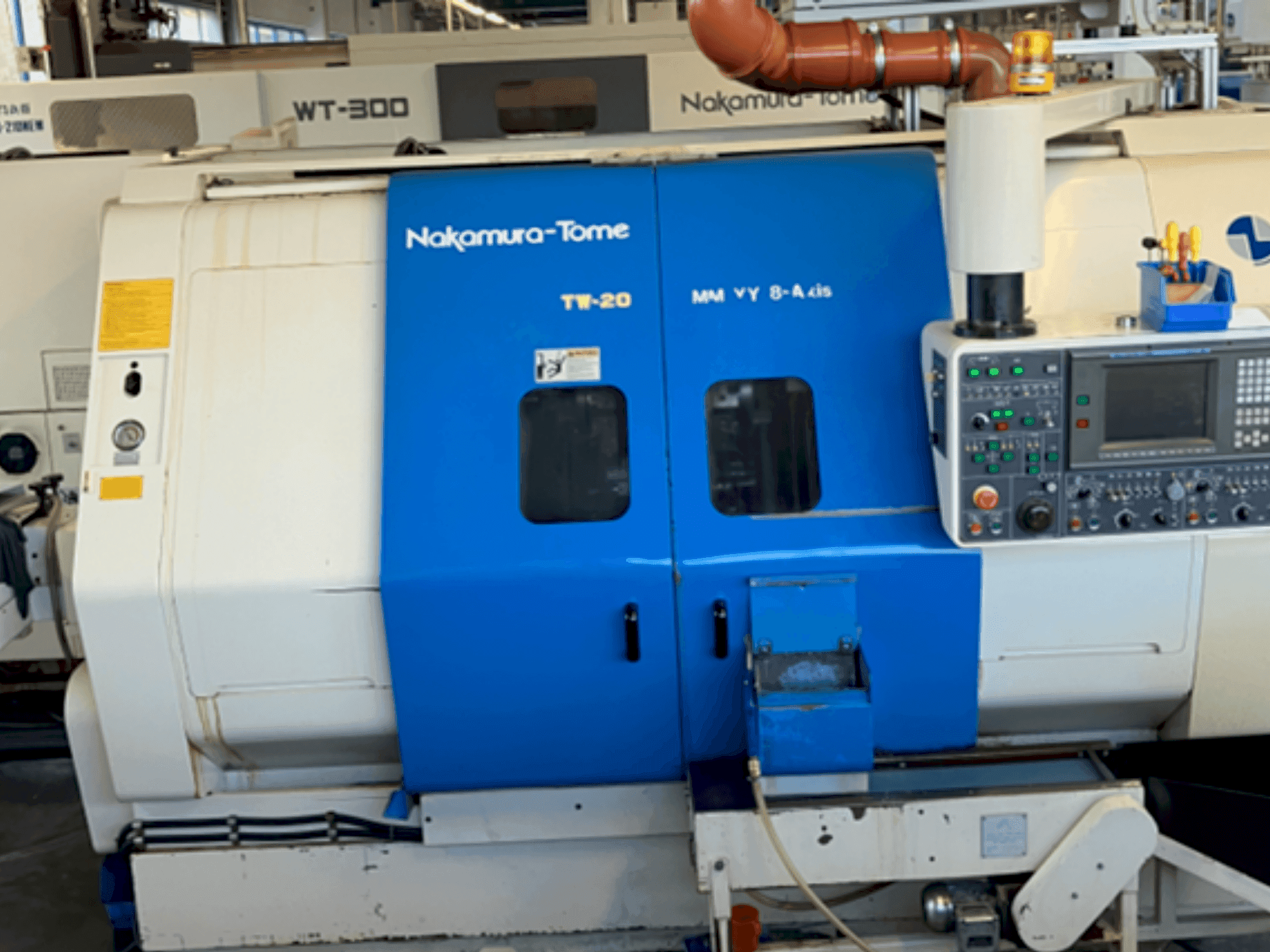 Widok z przodu maszyny NAKAMURA-TOME TW-20