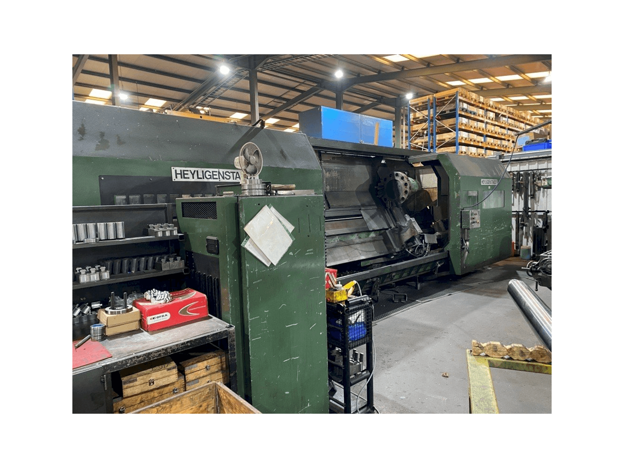 Widok z przodu maszyny HEYLIGENSTAEDT Heynumat 21U