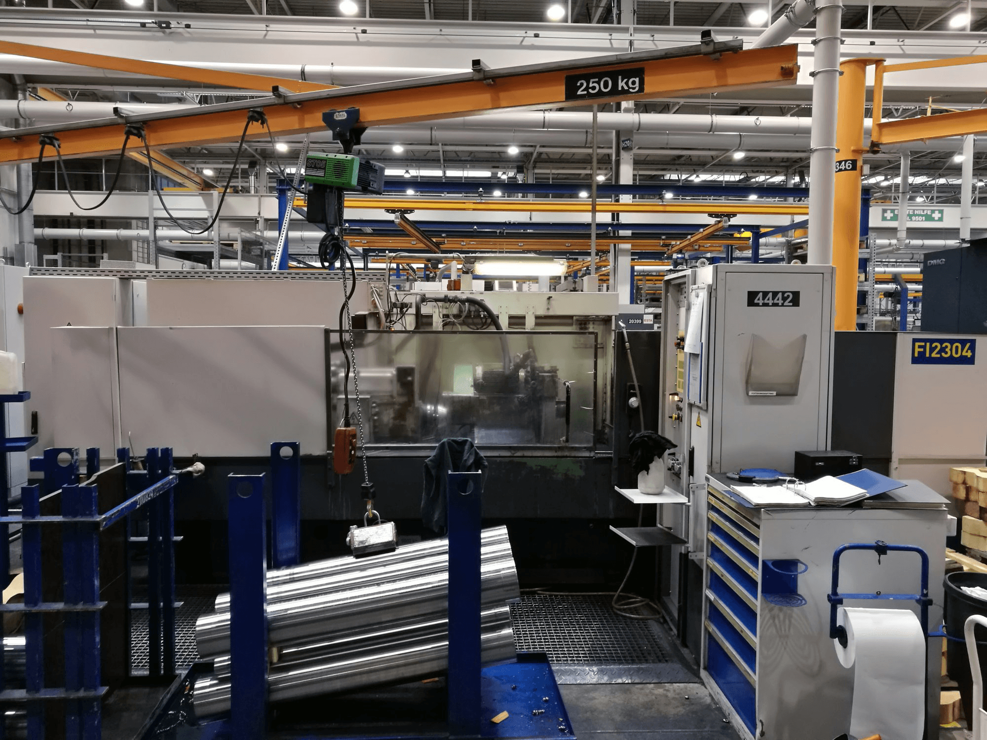 Widok z przodu maszyny Fortuna FMU43D450/1600N45