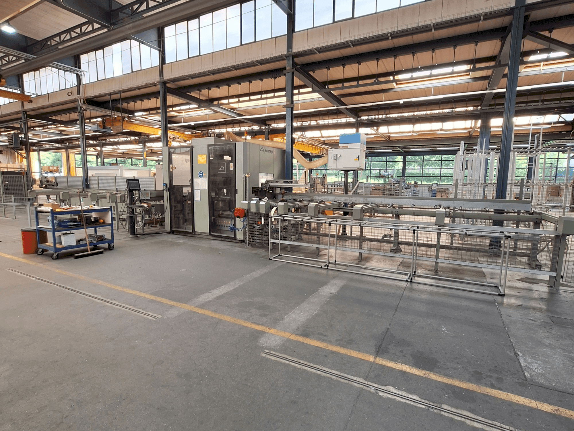 Widok z przodu maszyny Emmegi Quadra L1