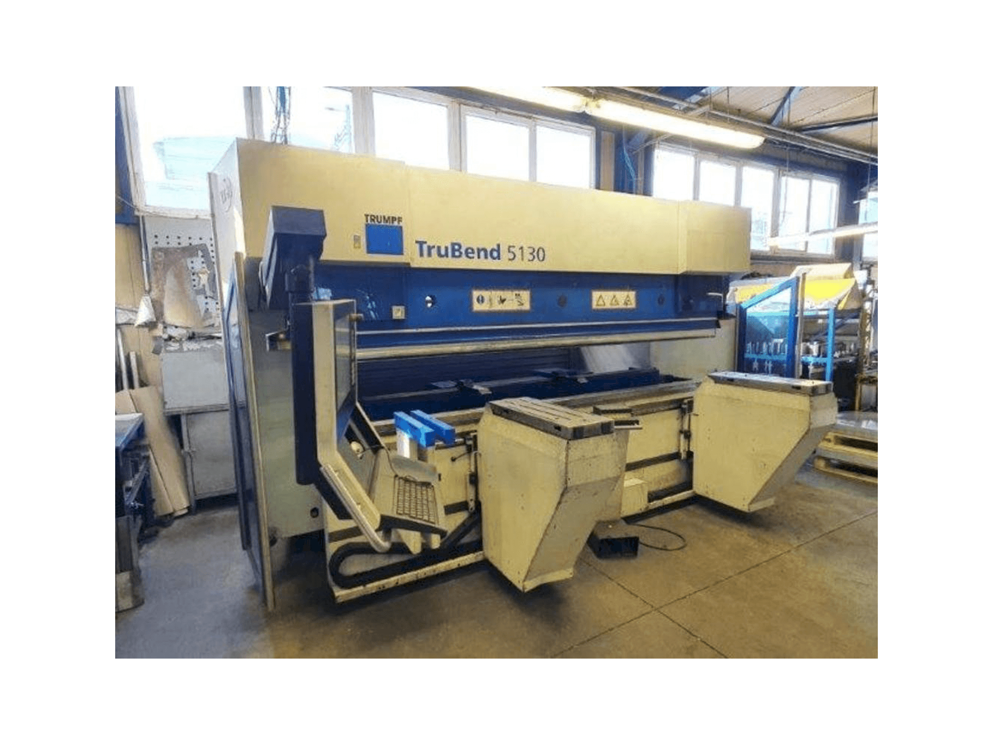 Widok z przodu maszyny Trumpf TruBend 5130