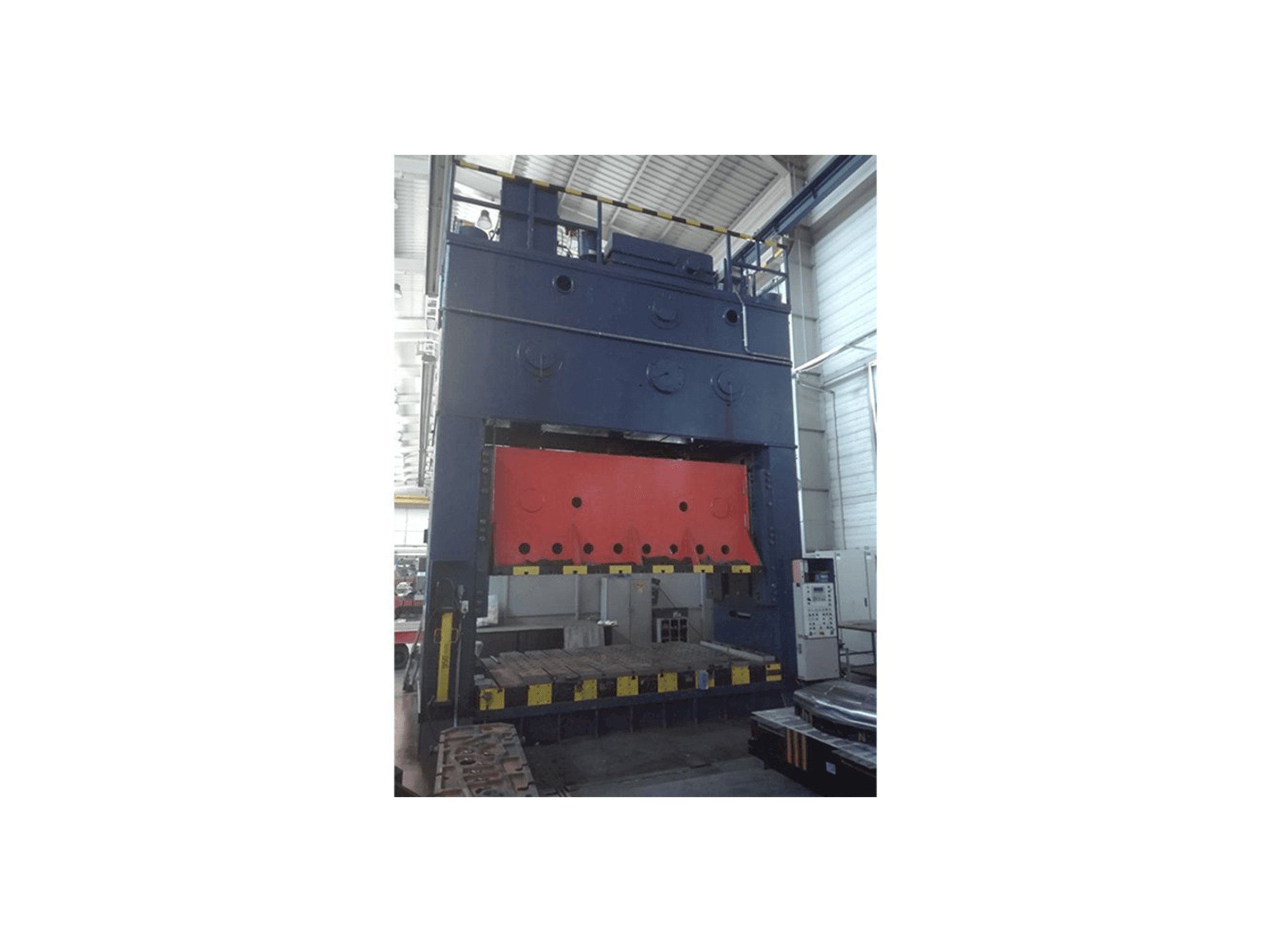 Widok z przodu maszyny Erfurt PKZZ 1000/4000